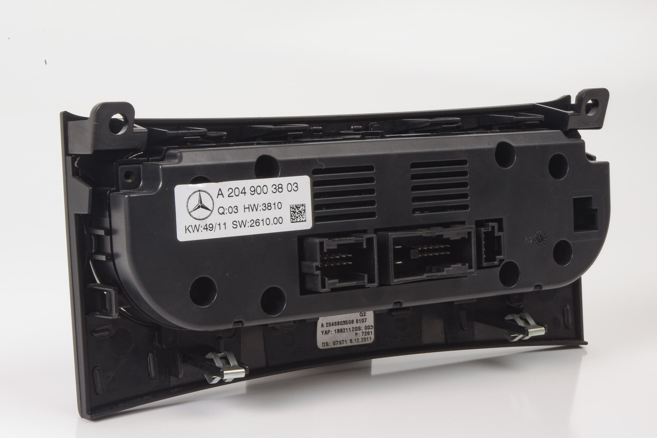 Mercedes 2049003803 Heater Control Panel | W204 C C218 CLS