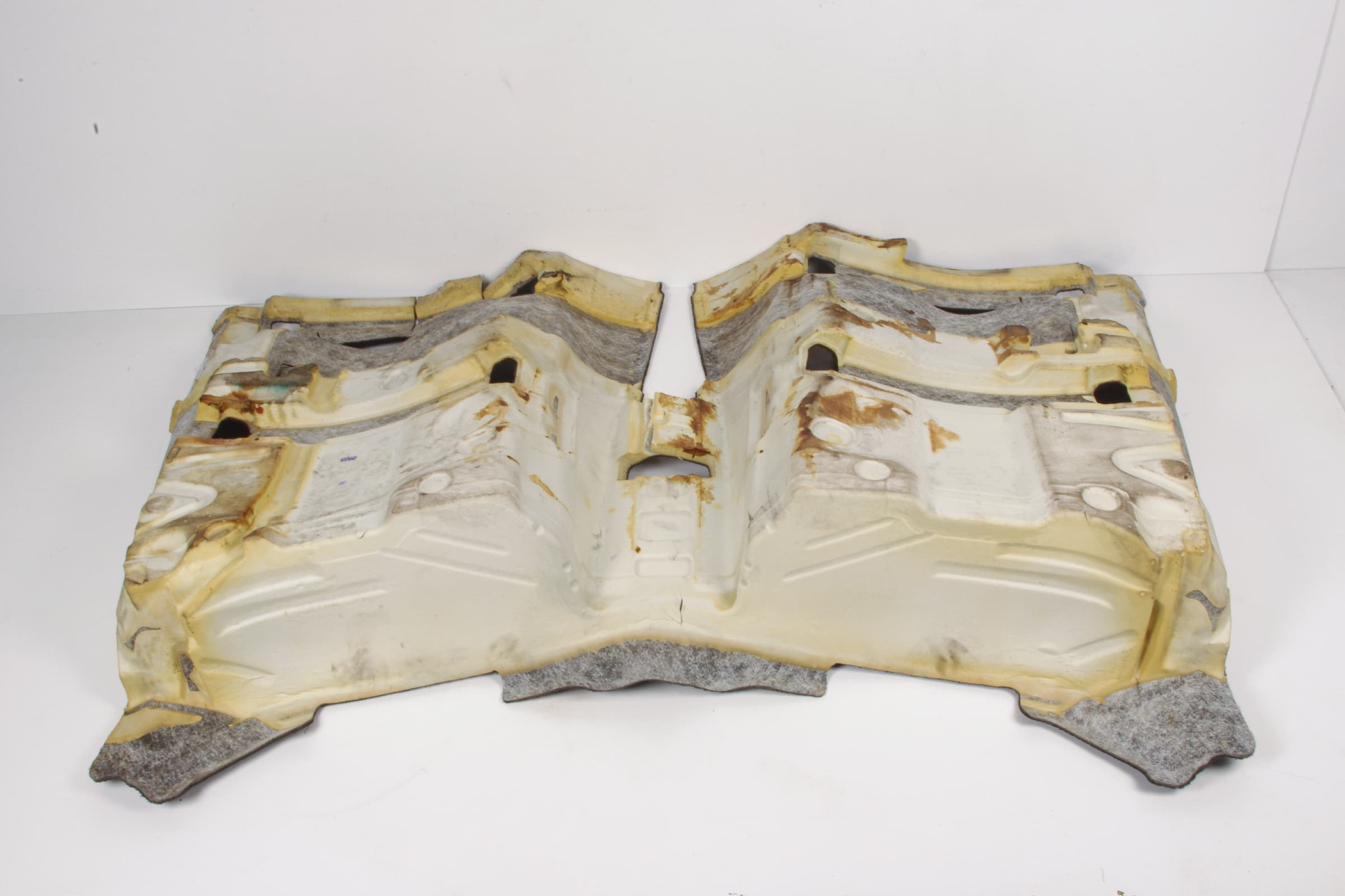 Mercedes 2046801441 Footwell Carpet Trim Panel - Rear Black | W204 C