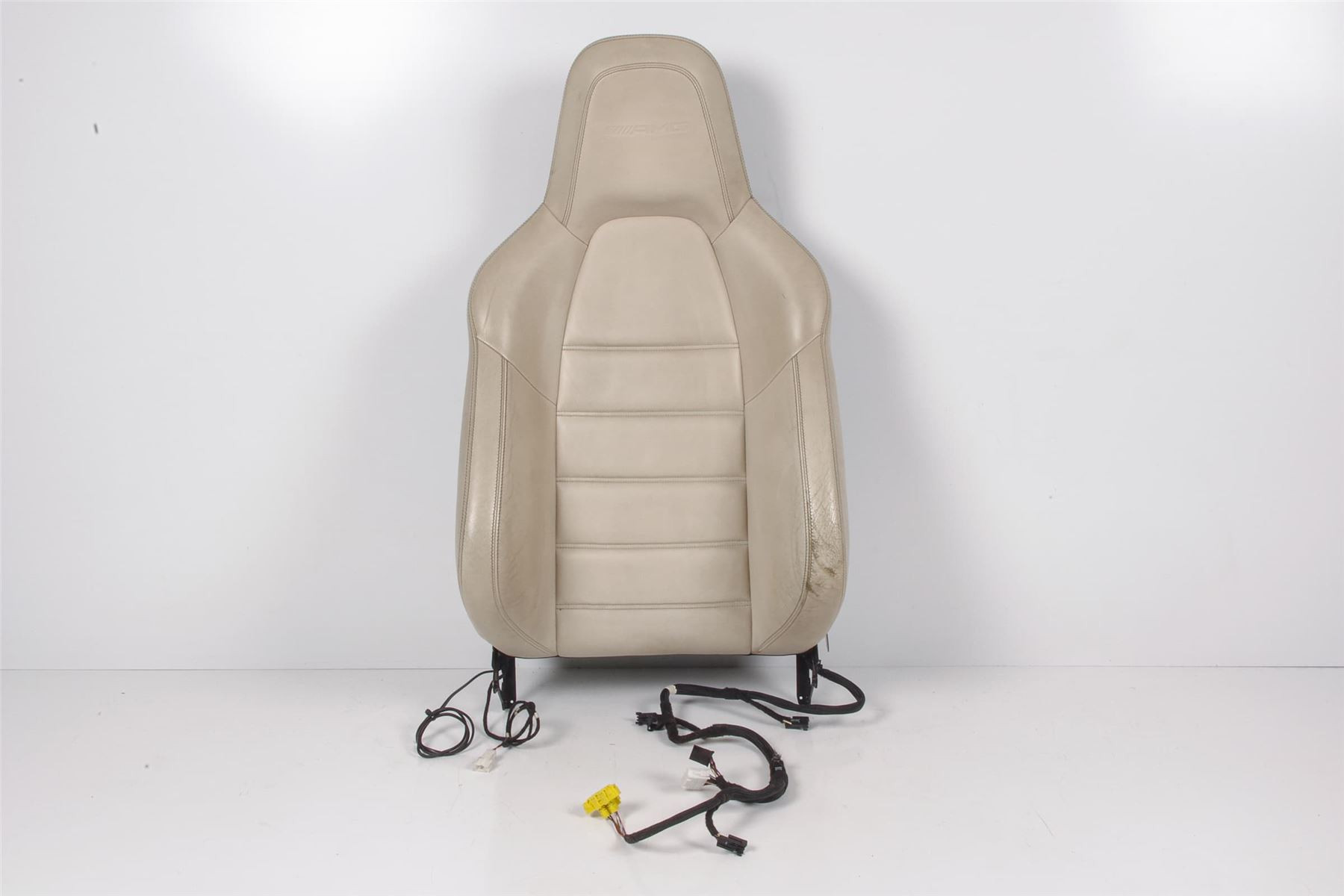Mercedes 2049104333 AMG Seat Backrest - Front Left Cream | W204 C