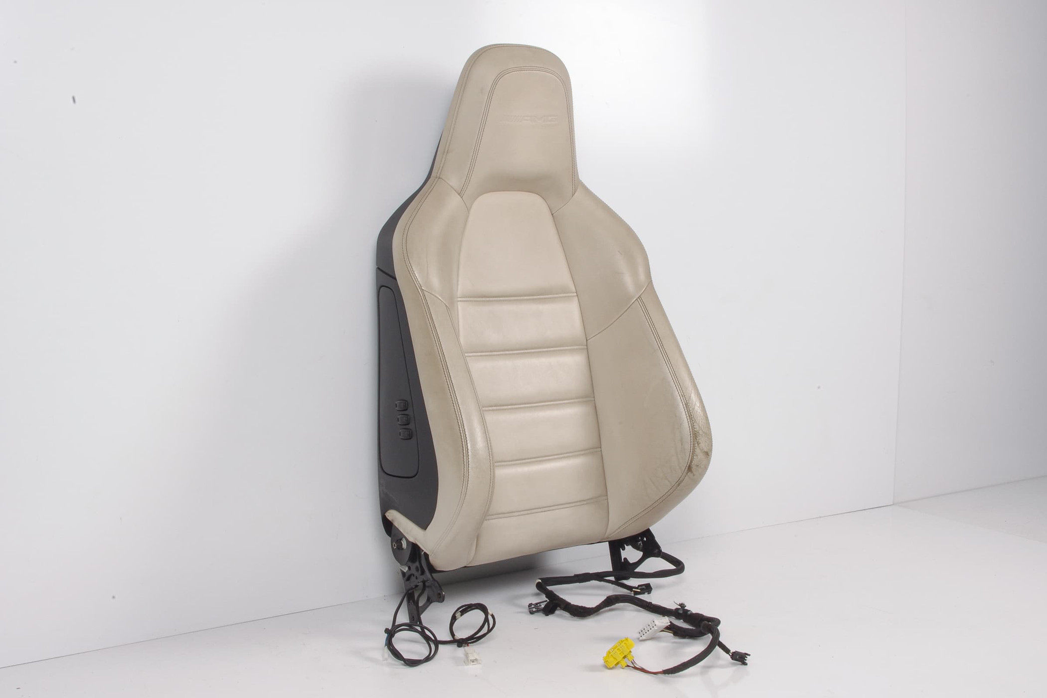 Mercedes 2049104333 AMG Seat Backrest - Front Left Cream | W204 C