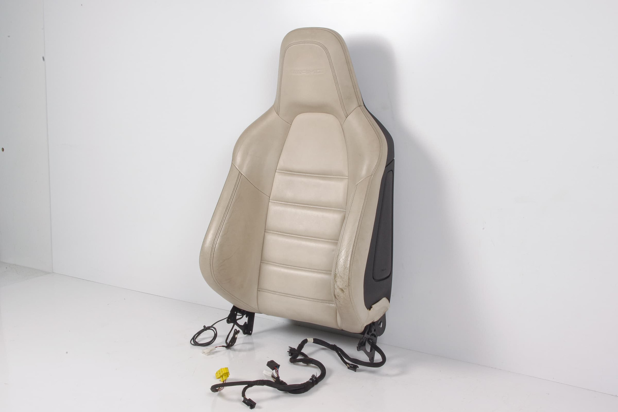 Mercedes 2049104333 AMG Seat Backrest - Front Left Cream | W204 C