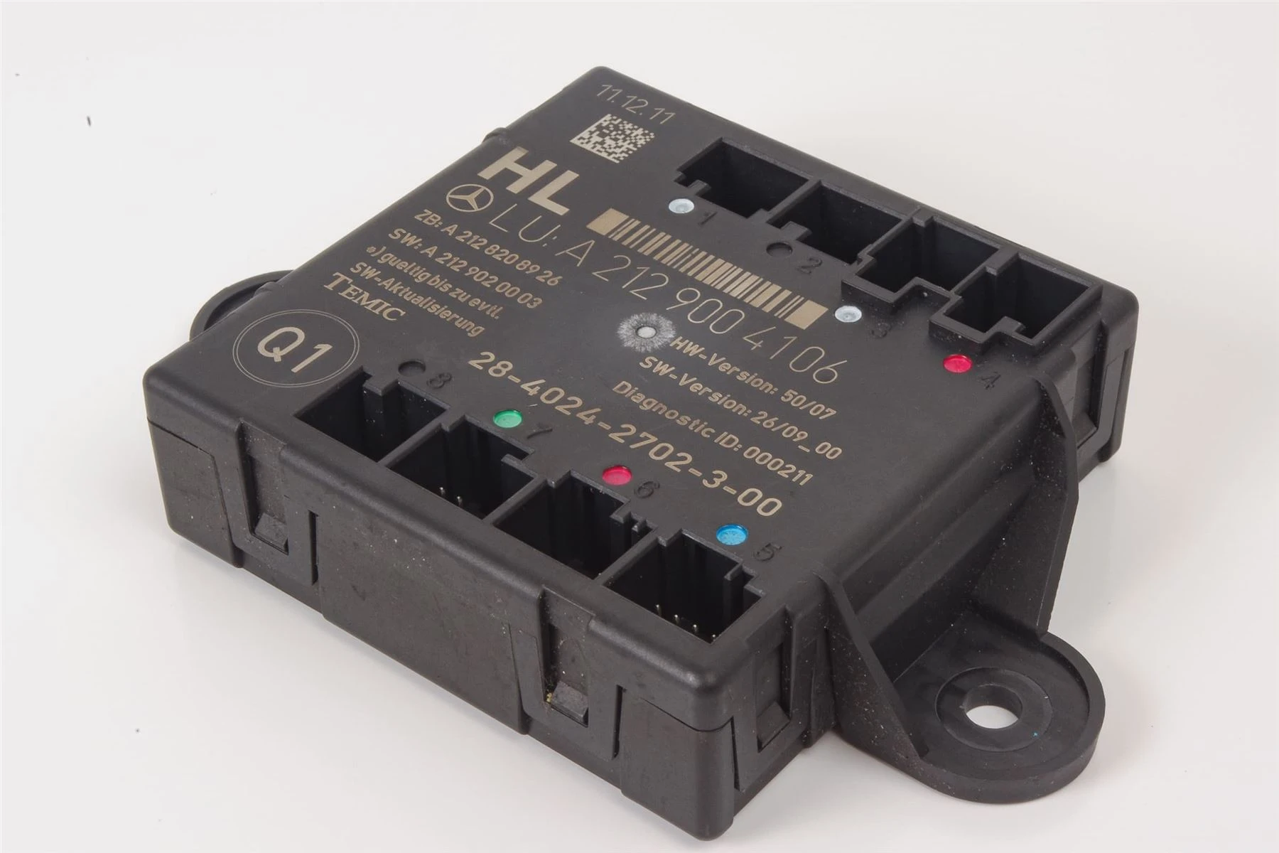 Mercedes 2129004106 Door Control Unit - Rear Left | W204 C X204 GLK W212 E