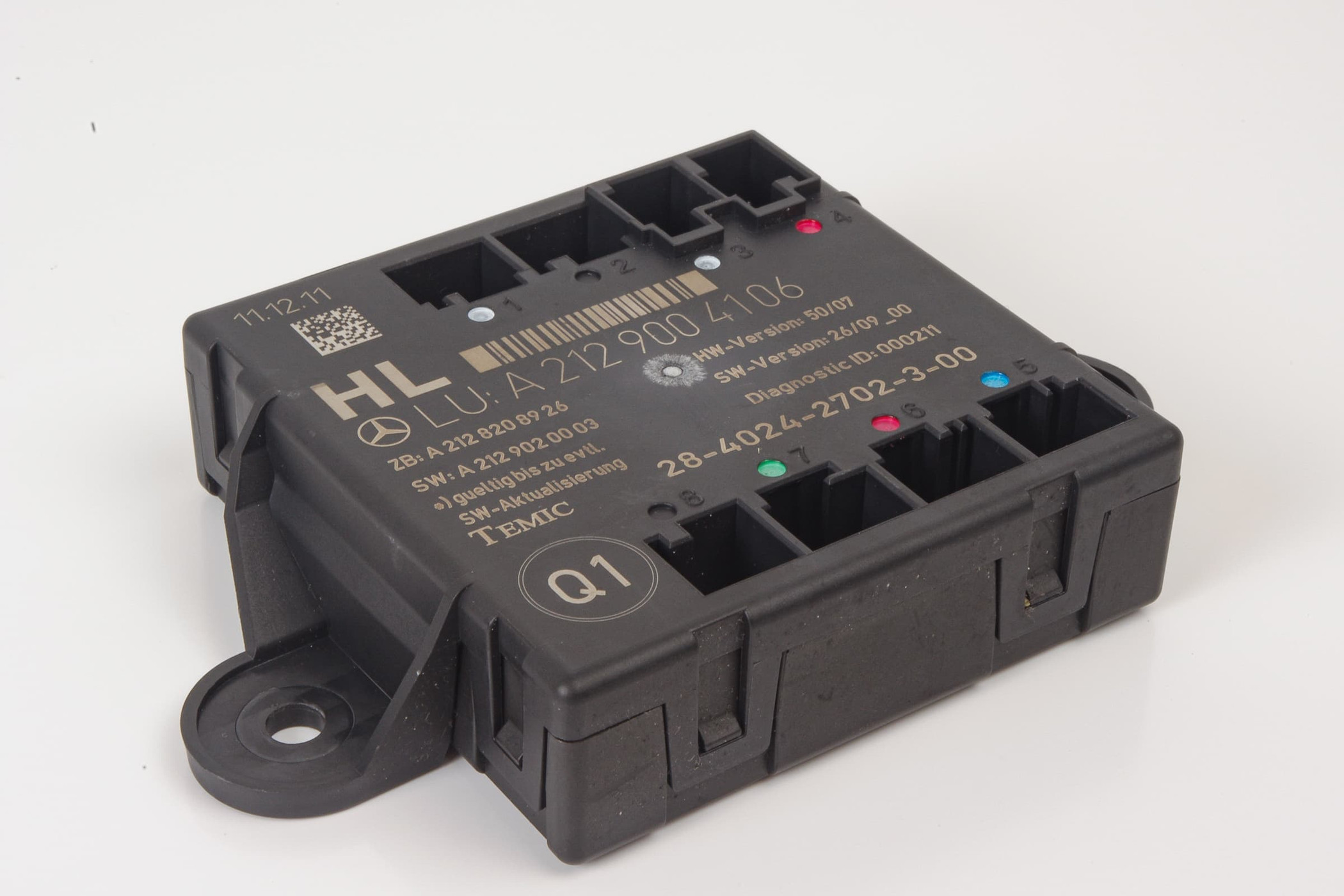 Mercedes 2129004106 Door Control Unit - Rear Left | W204 C X204 GLK W212 E