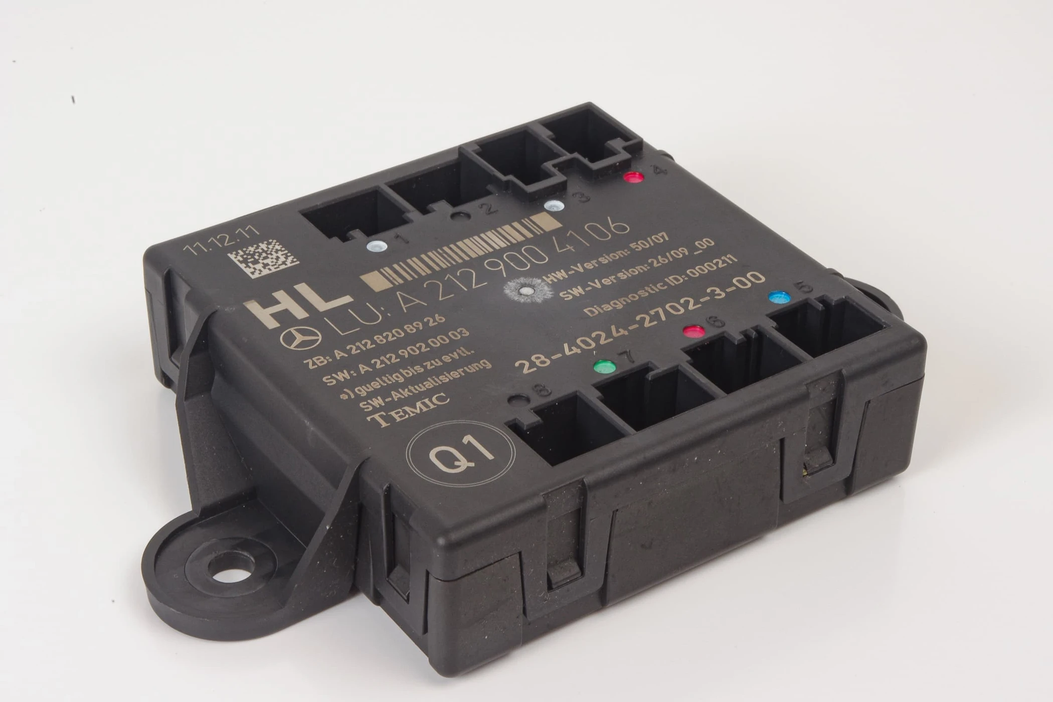 Mercedes 2129004106 Door Control Unit - Rear Left | W204 C X204 GLK W212 E
