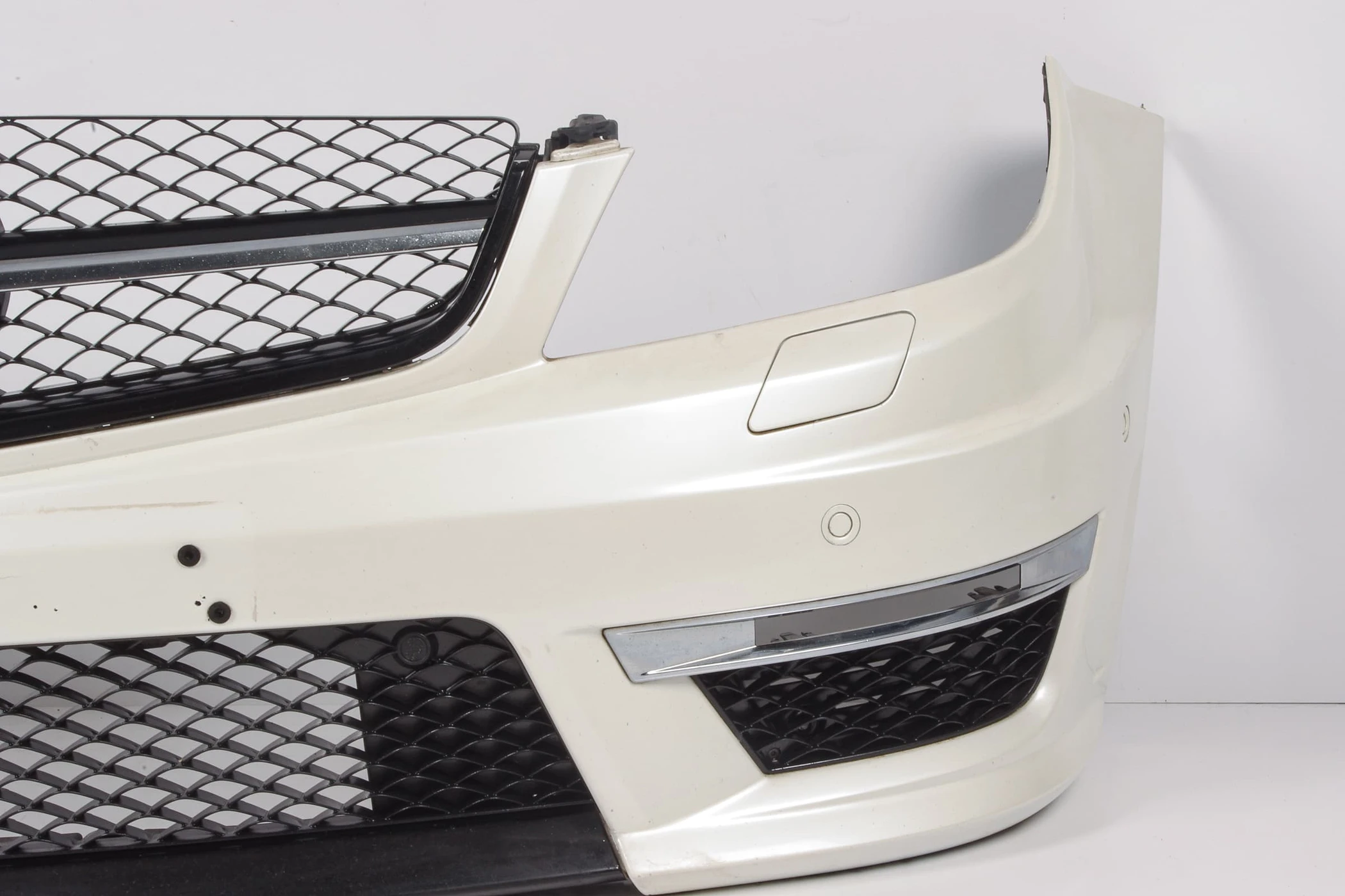 Mercedes 2048808847 AMG Bumper - Front White | W204 C