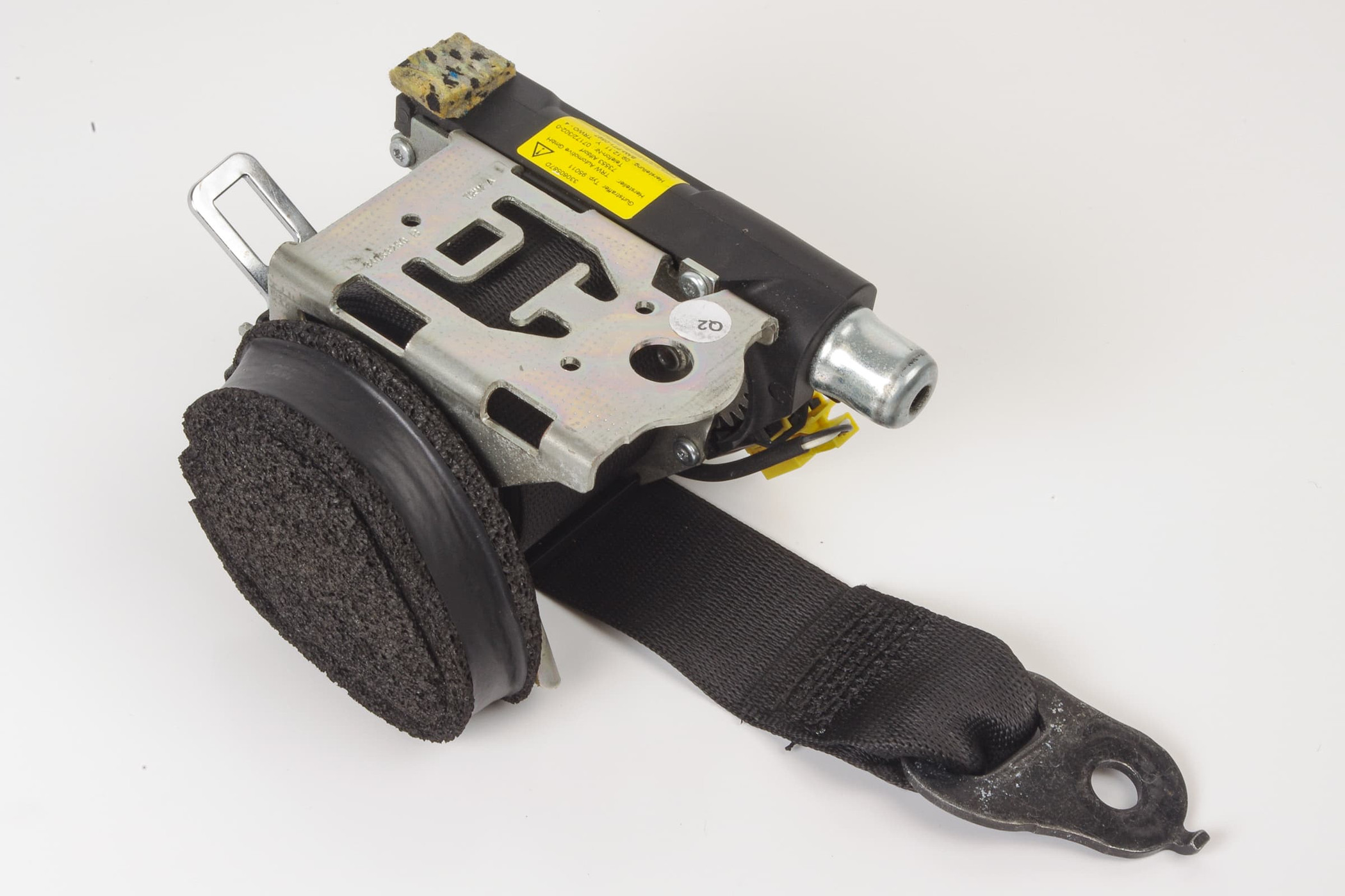 Mercedes 2048605686 Seat Belt - Rear Right Black | W204 C