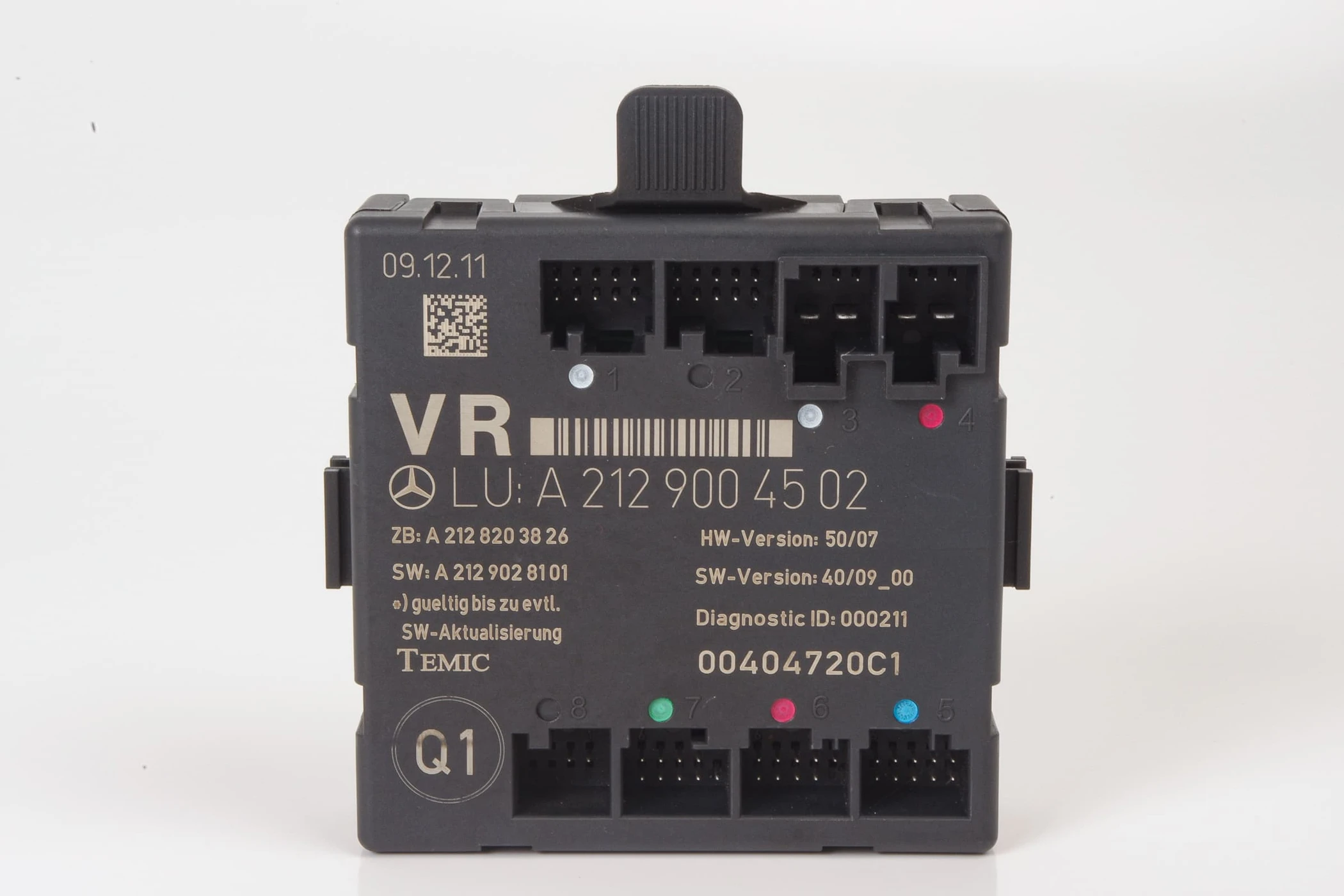 Mercedes 2129004502 Door Control Unit - Front Right | W204 C X204 GLK C207...