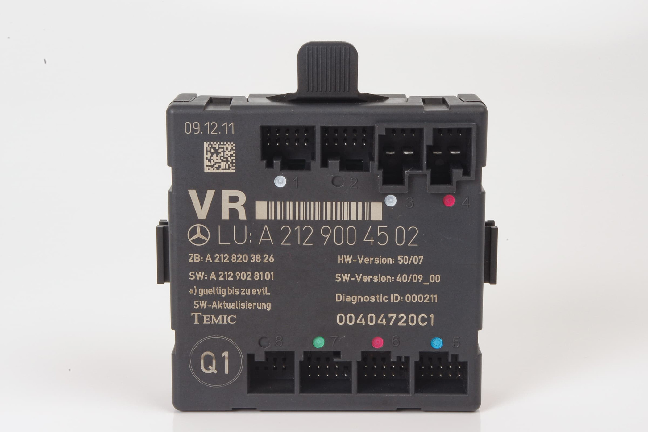 Mercedes 2129004502 Door Control Unit - Front Right | W204 C X204 GLK C207...