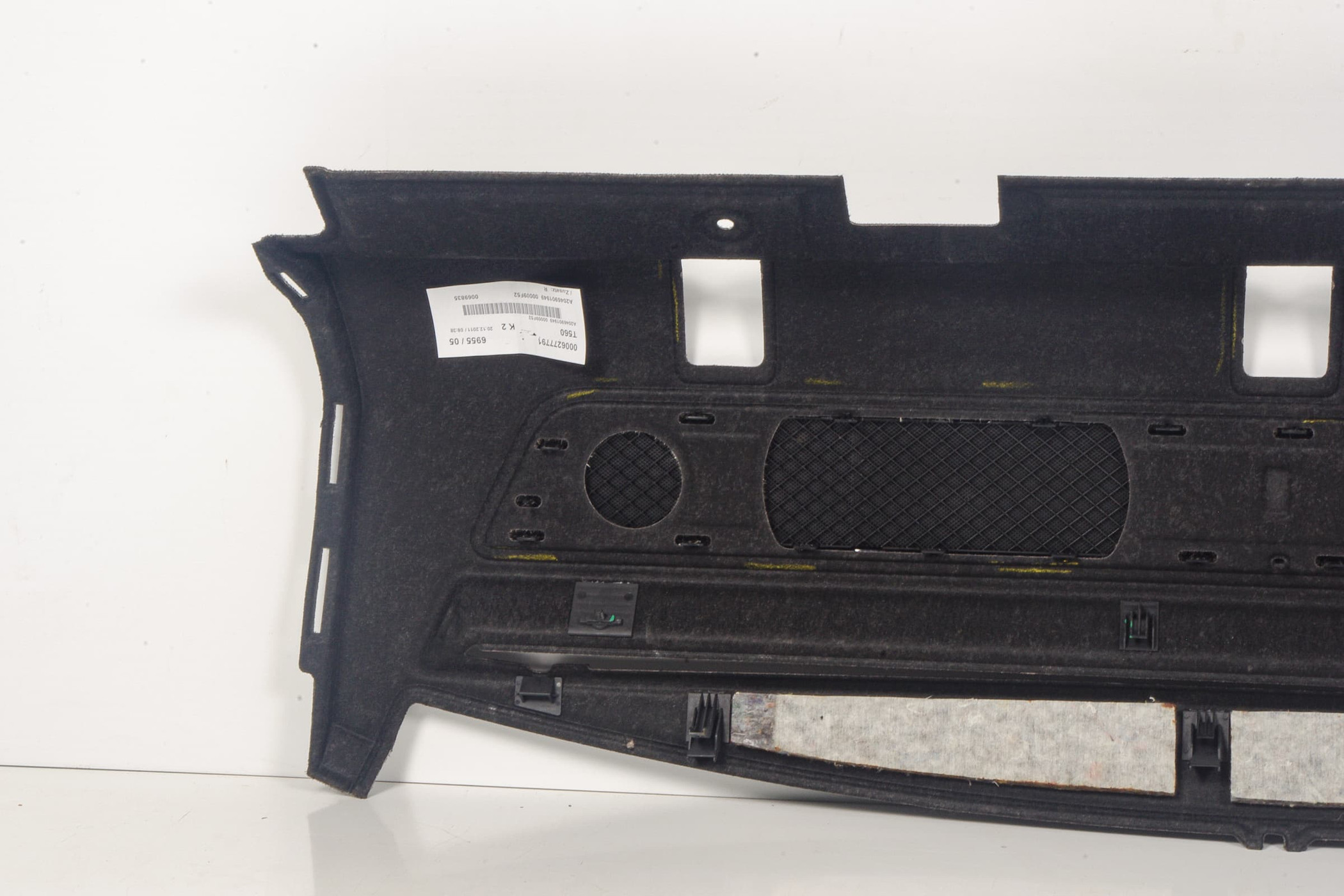 Mercedes 2046901949 Parcel Shelf Trim - Black | W204 C