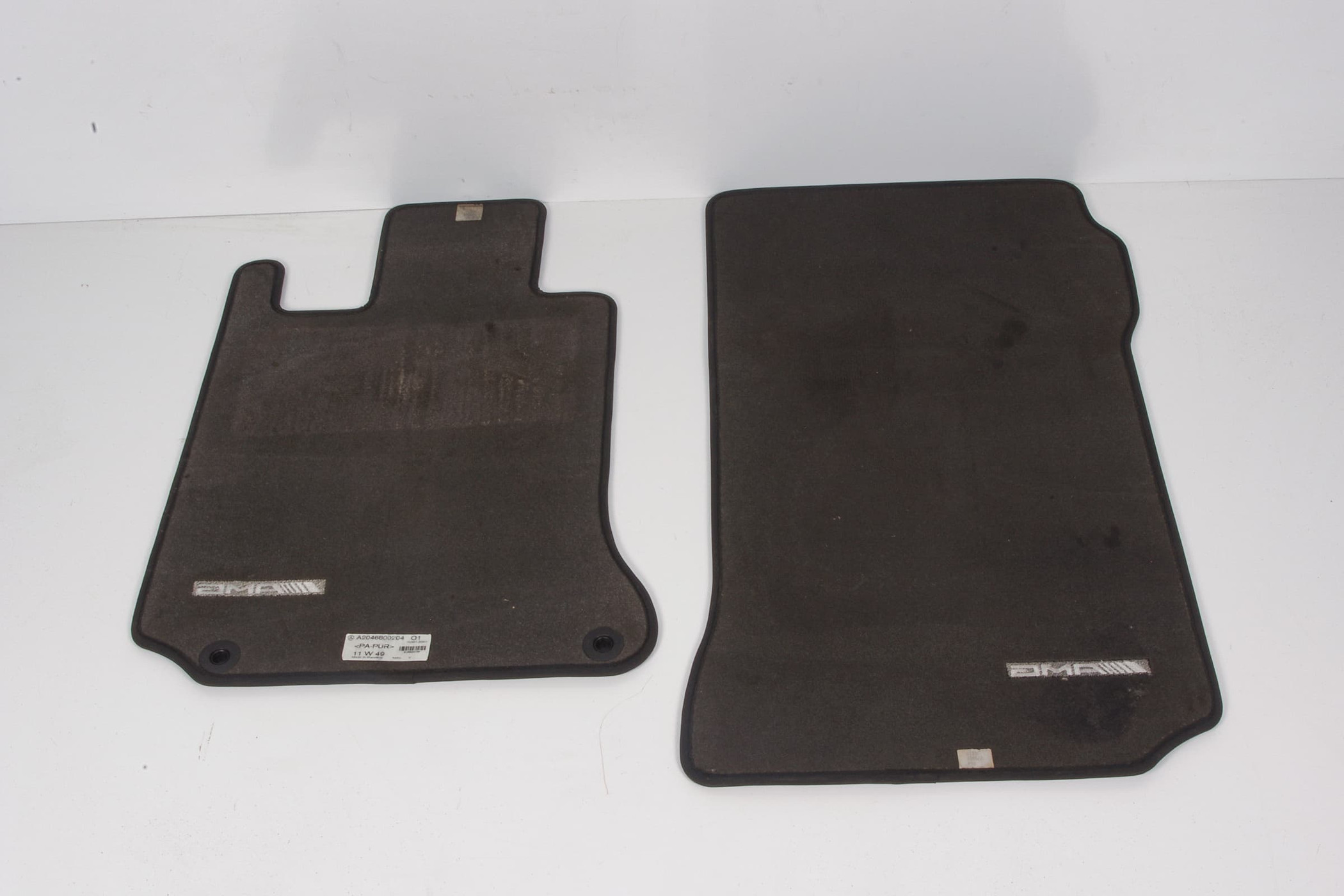 Mercedes 2046800204 AMG Floor Mat Set - Black | W204 C