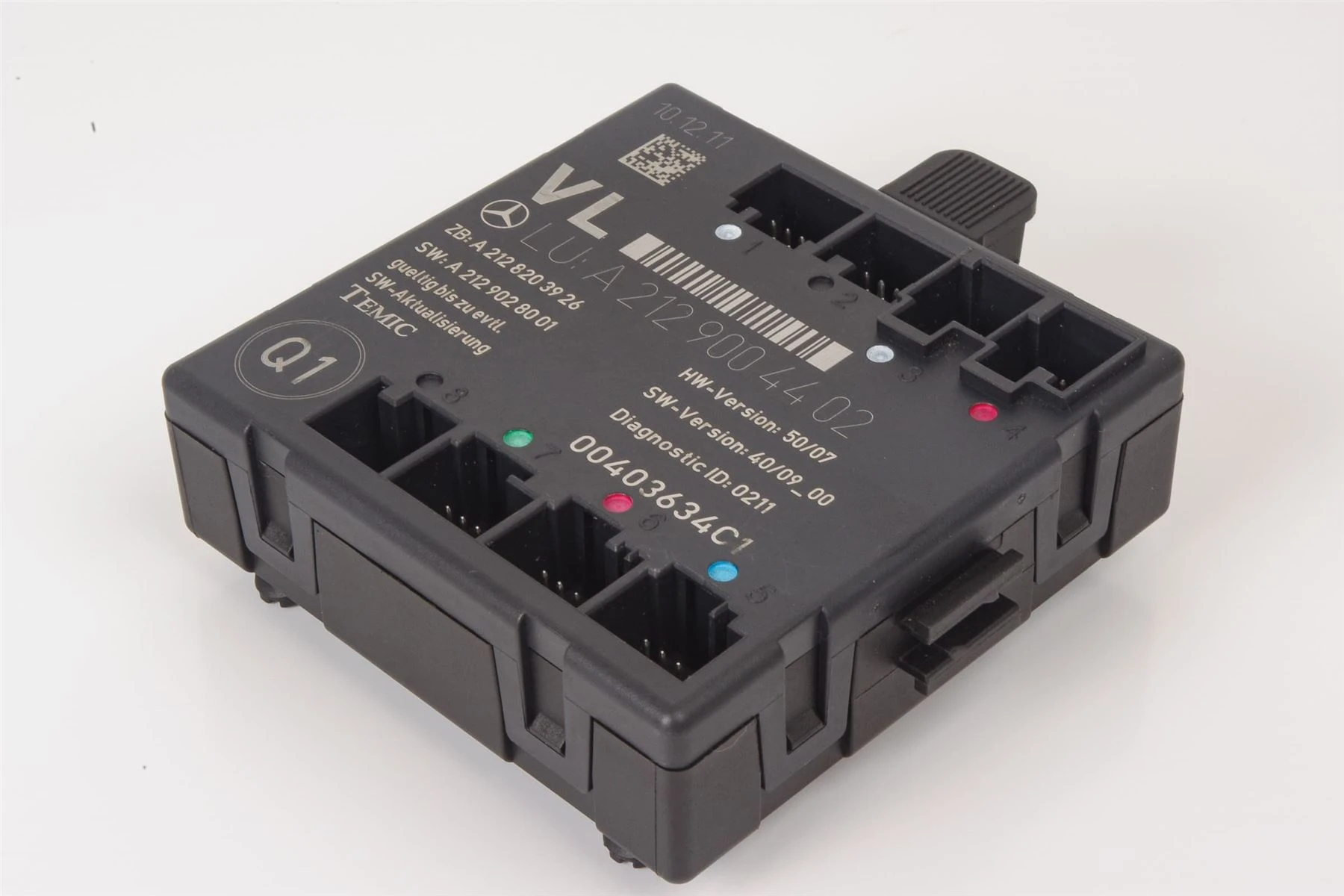 Mercedes 2129004402 Door Control Unit - Front Left | W204 C X204 GLK C207...