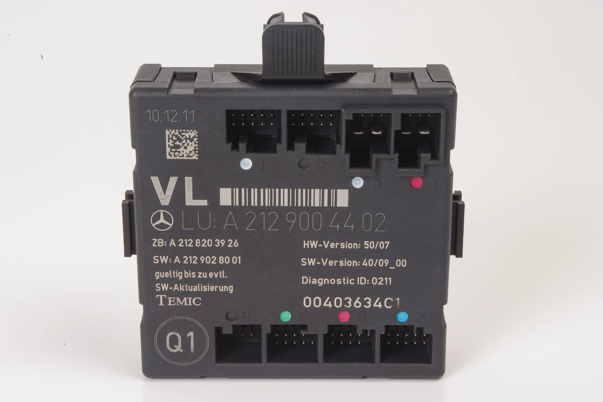 Mercedes 2129004402 Door Control Unit - Front Left | W204 C X204 GLK C207...