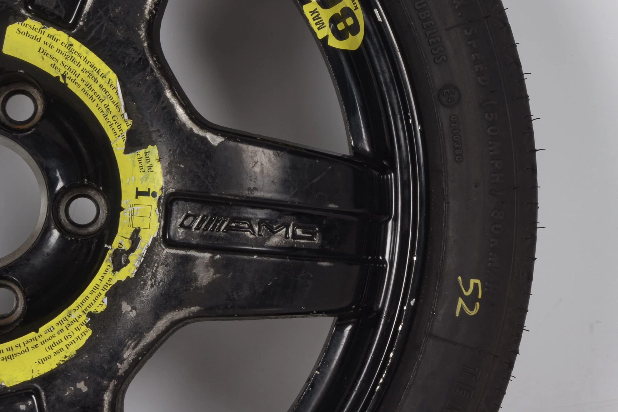 Mercedes 2044014702 AMG Spare Wheel | W204 C X204 GLK C207 A207 W212 E C218 CLS