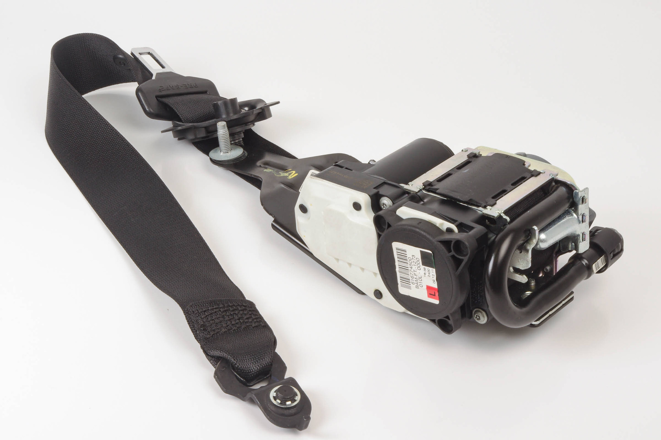 Mercedes 2048602385 Seat Belt - Front Left Black | W204 C X204 GLK