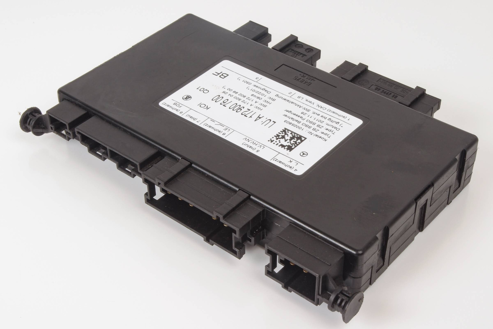 Mercedes 1729007600 Seat Control Unit - Left | R172 SLK W204 C X204 GLK C207...