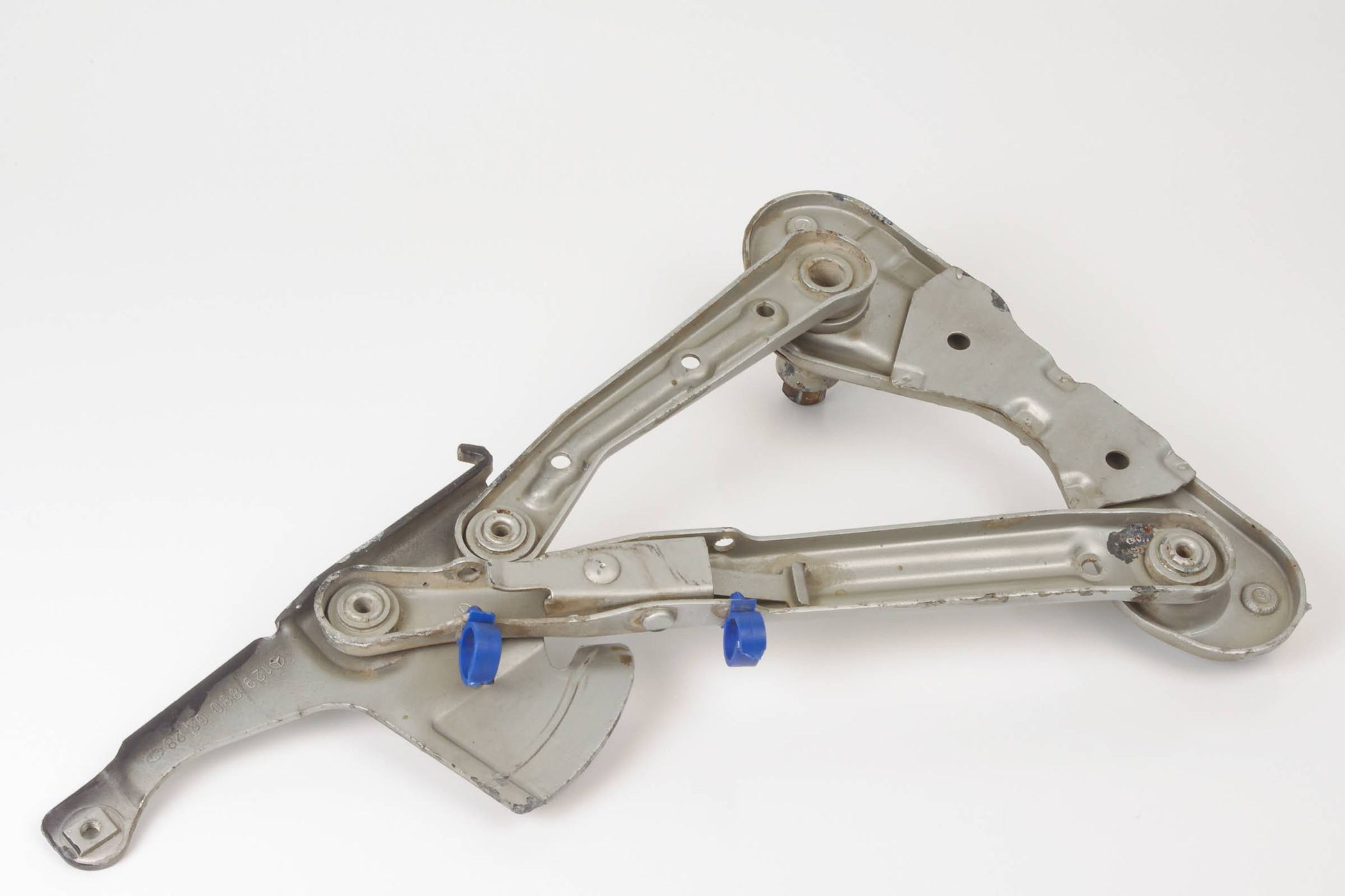 Mercedes 1298800228 Bonnet Hinge - Right Silver | R129 SL W140 V140 C140 S