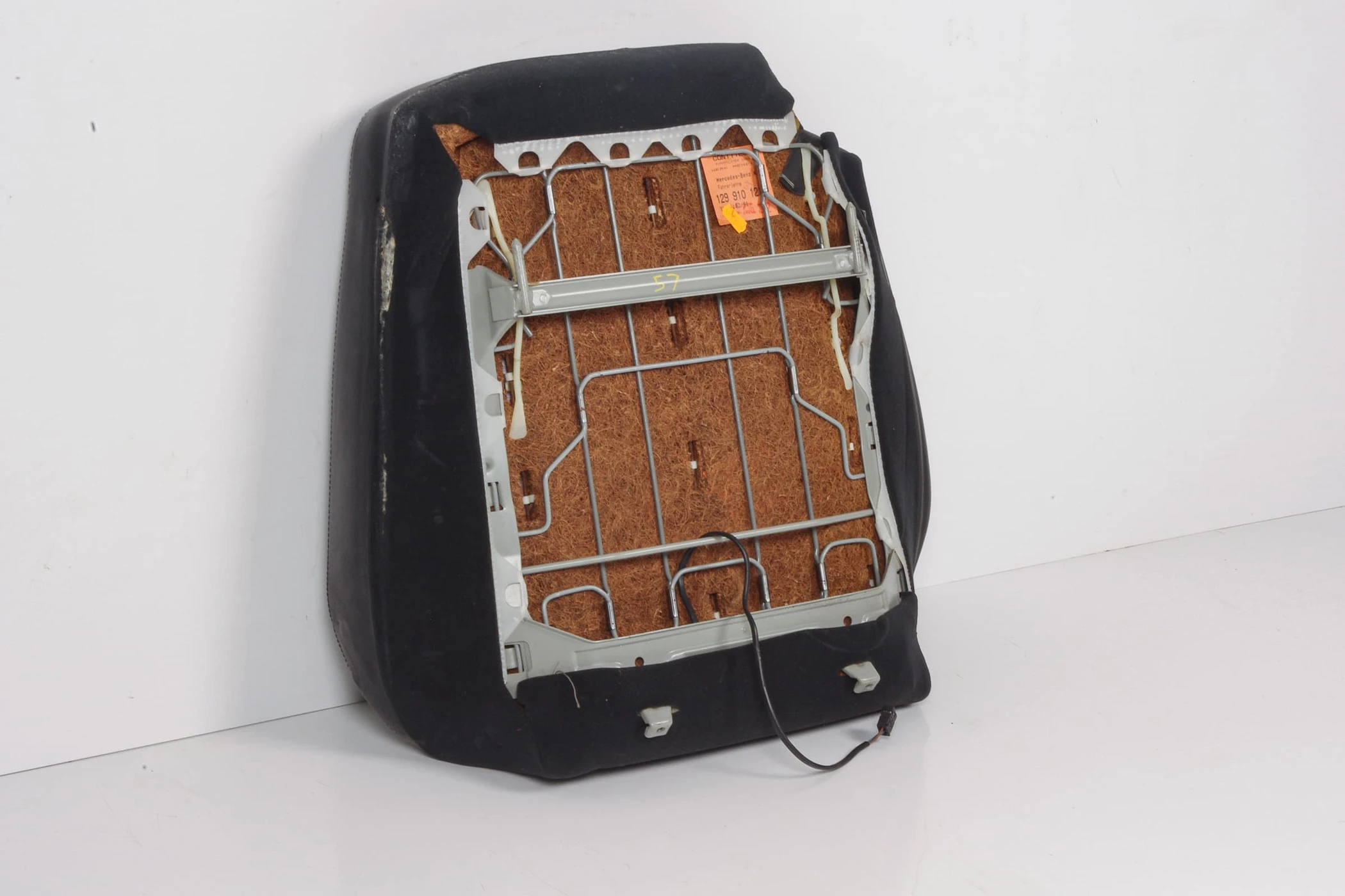 Mercedes 1299101216 Seat Backrest - Front Right Black | R129 SL