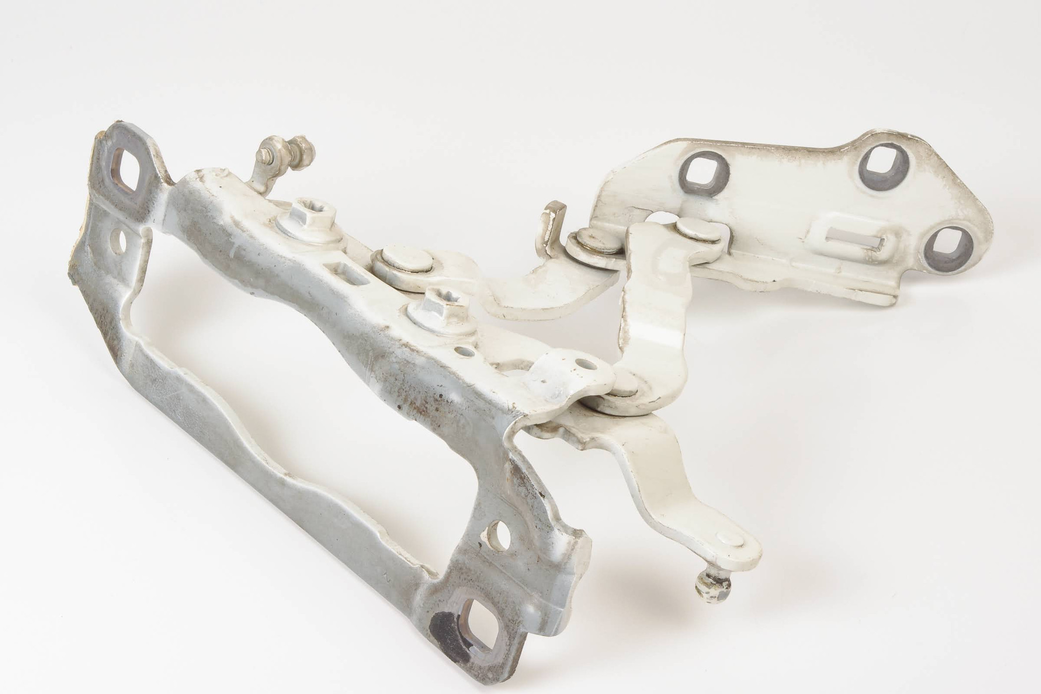 Mercedes 2048800728 Bonnet Hinge - Left White | W204 C W212 E C218 X218 CLS