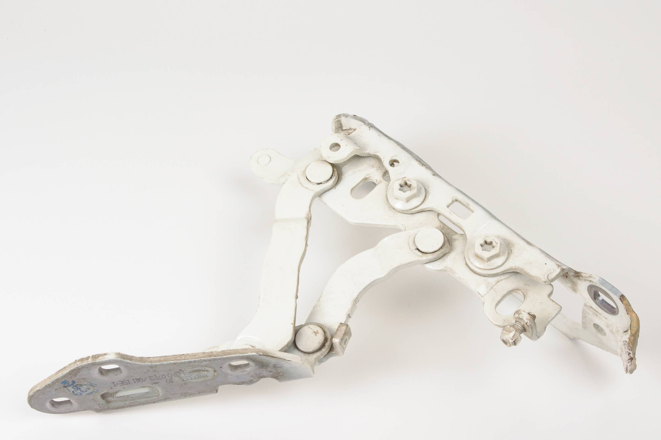 Mercedes 2048800728 Bonnet Hinge - Left White | W204 C W212 E C218 X218 CLS