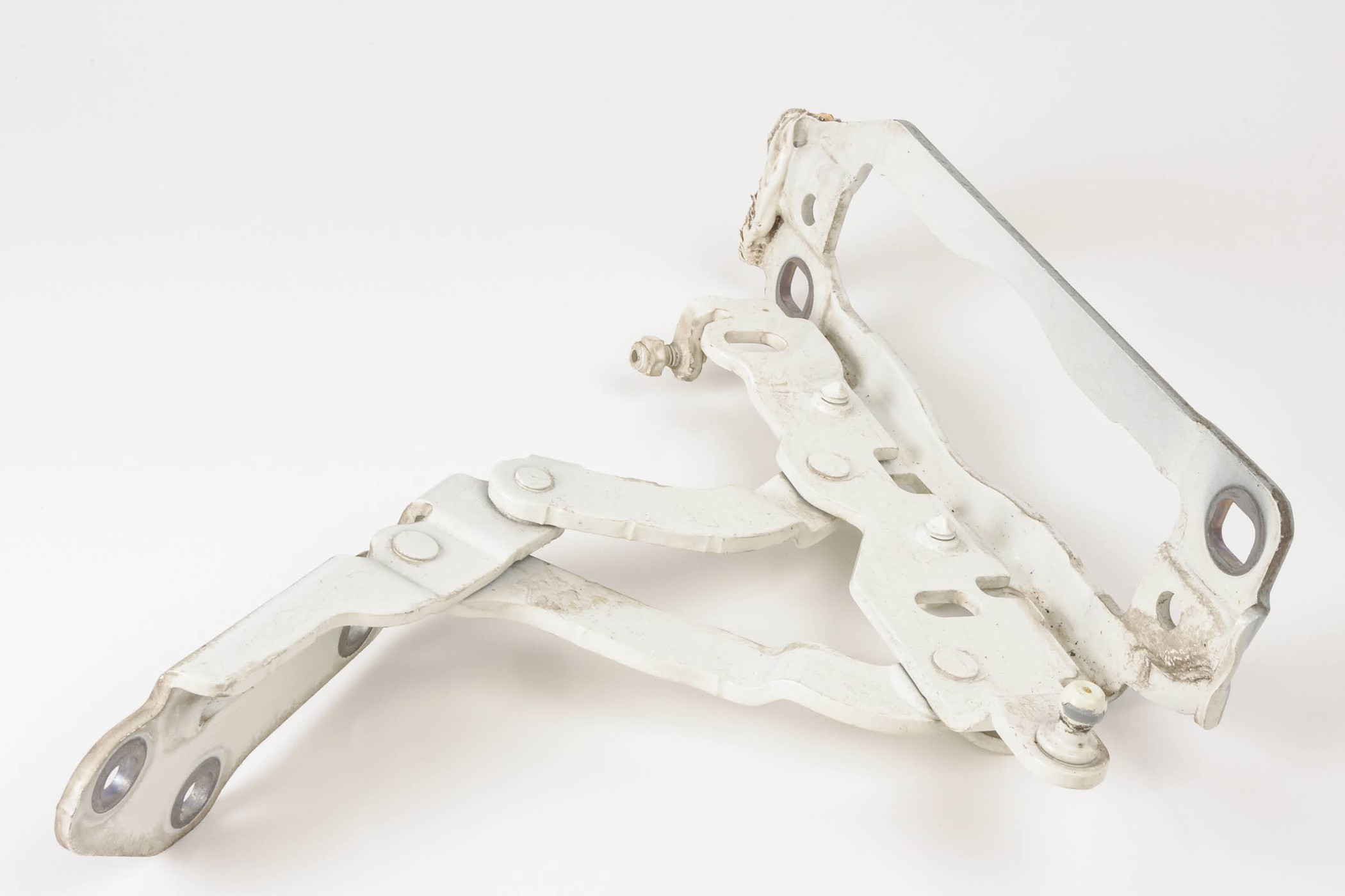 Mercedes 2048800728 Bonnet Hinge - Left White | W204 C W212 E C218 X218 CLS