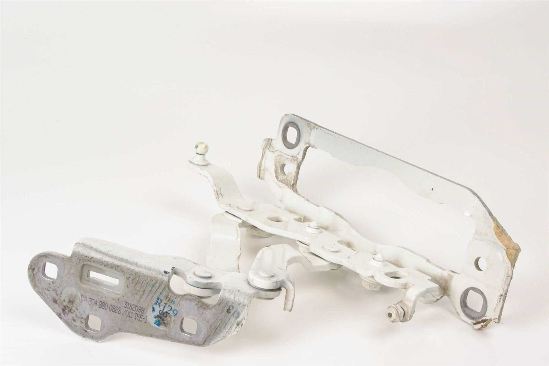 Mercedes 2048800828 Bonnet Hinge - Right White | W204 C W212 E C218 X218 CLS
