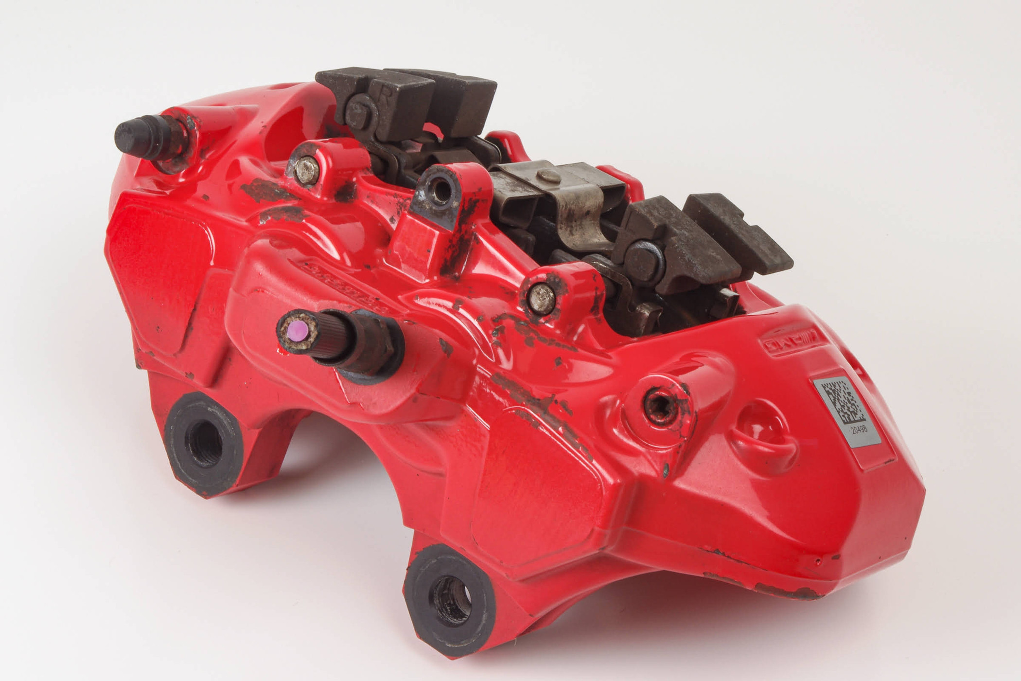 Mercedes 2044230097 AMG Brake Caliper x2 - Rear Red | W204 C