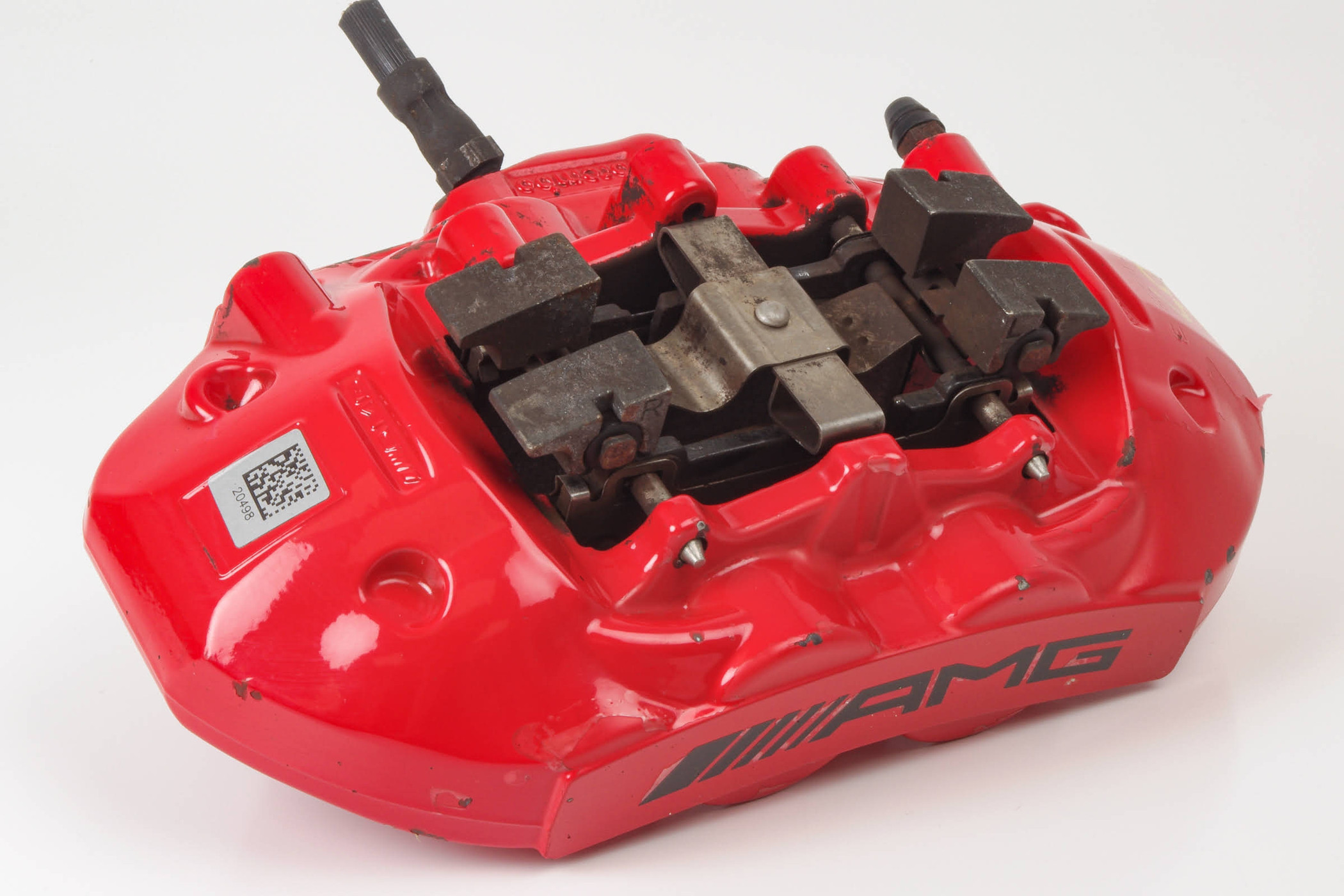 Mercedes 2044230097 AMG Brake Caliper x2 - Rear Red | W204 C