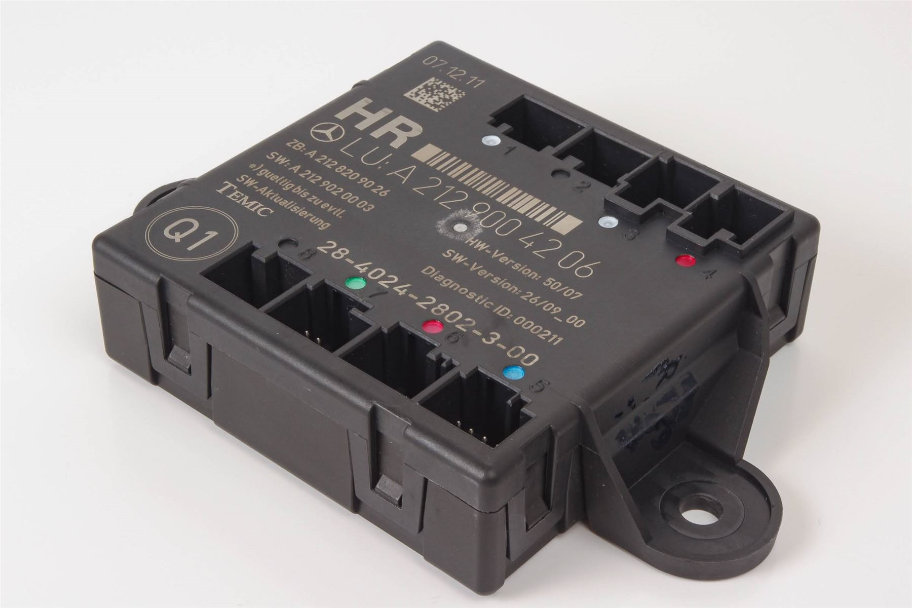 Mercedes 2129004206 Door Control Unit - Rear Right | W204 C X204 GLK W212 E