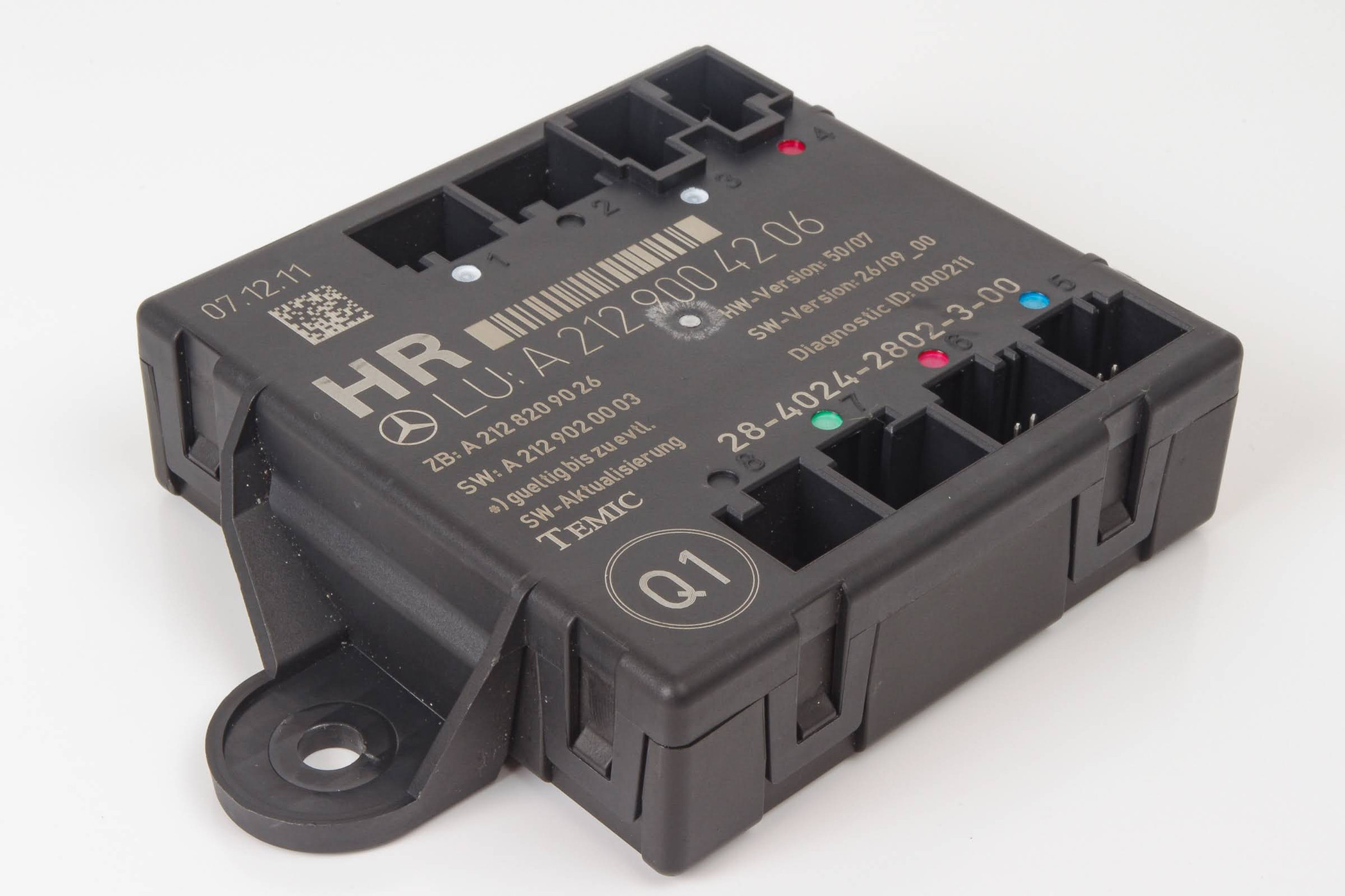 Mercedes 2129004206 Door Control Unit - Rear Right | W204 C X204 GLK W212 E