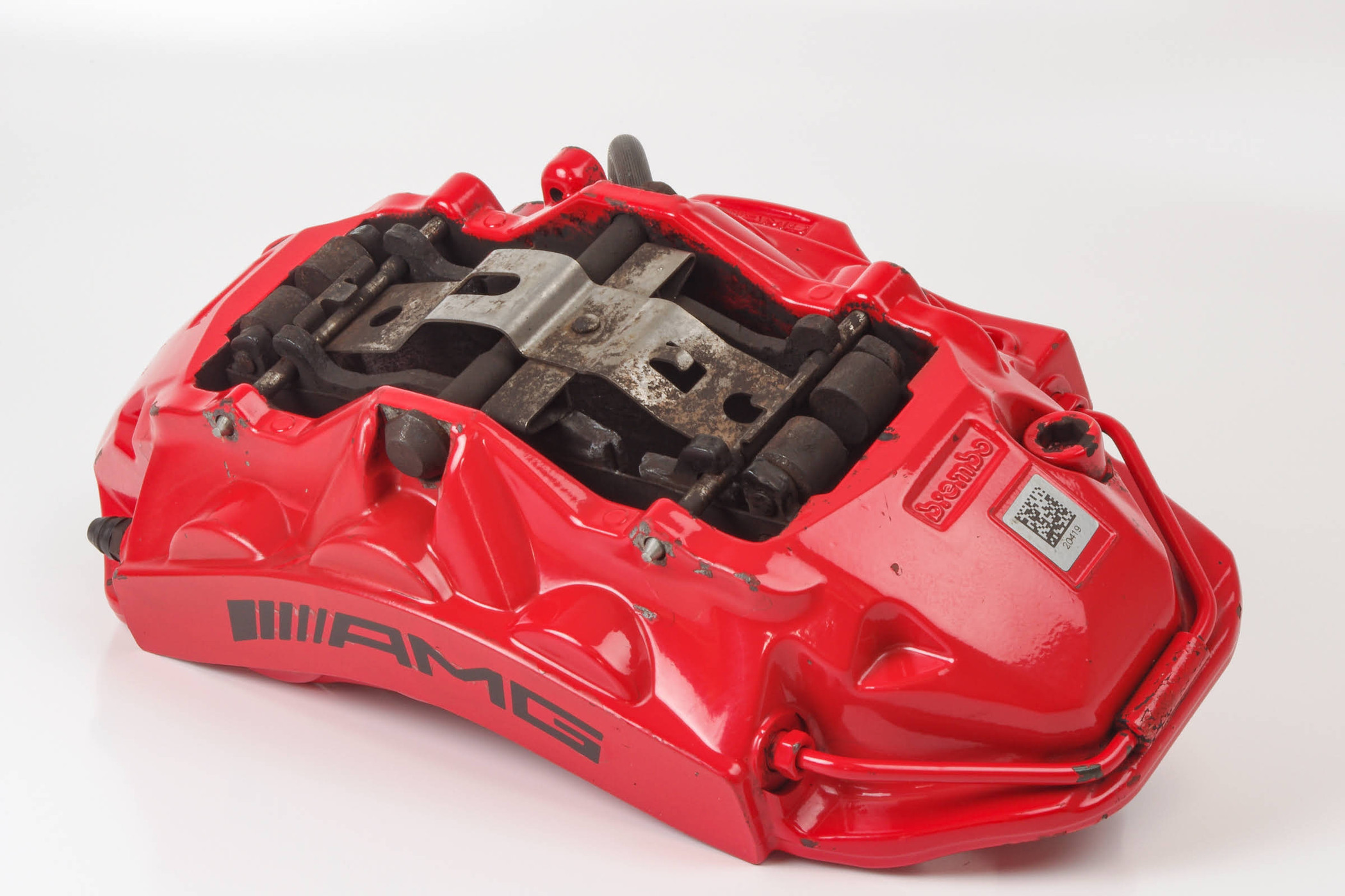 Mercedes 2044212011 AMG Brake Caliper x2 - Front Red | W204 W205 C