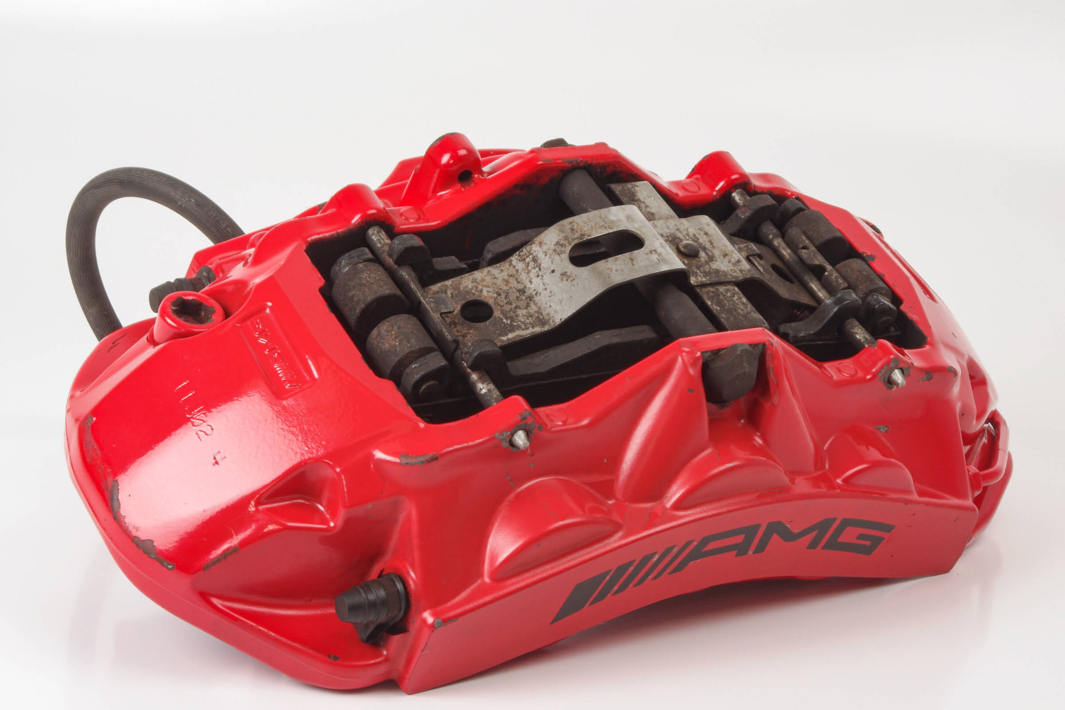 Mercedes 2044212011 AMG Brake Caliper x2 - Front Red | W204 W205 C