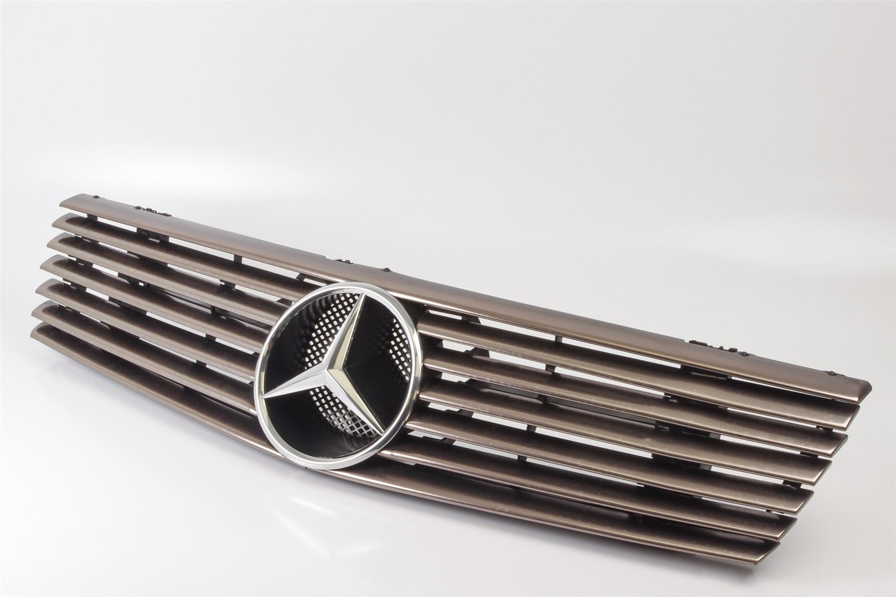 Mercedes 1298800185 Bonnet Grille 7 Slat - Front Silver (b) | R129 SL