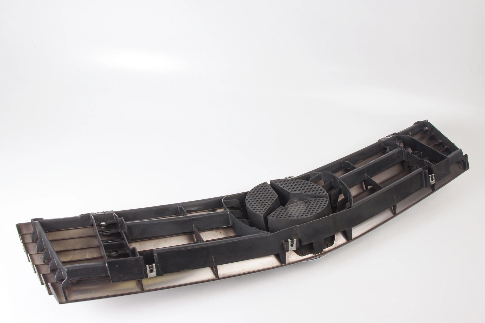 Mercedes 1298800185 Bonnet Grille 7 Slat - Front Silver | R129 SL