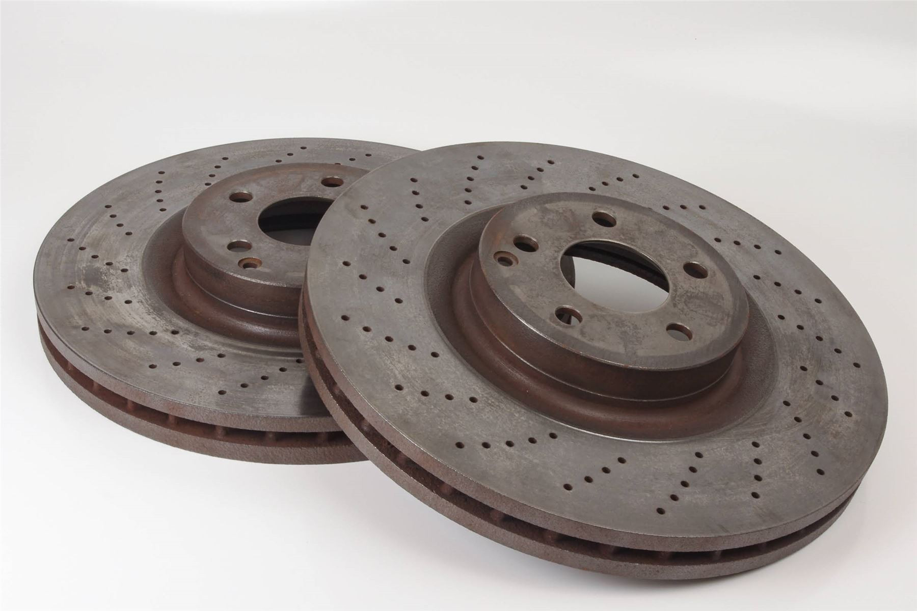 Mercedes 2124210512 AMG Brake Disc x2 - Front | C190 R190 GT W204 W205 C W212...
