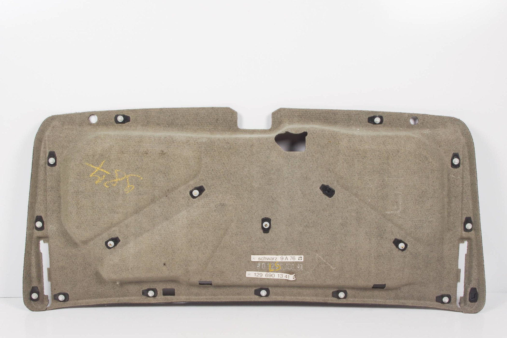 Mercedes 1296901341 Boot Carpet Panel - Black | A124 E R129 SL