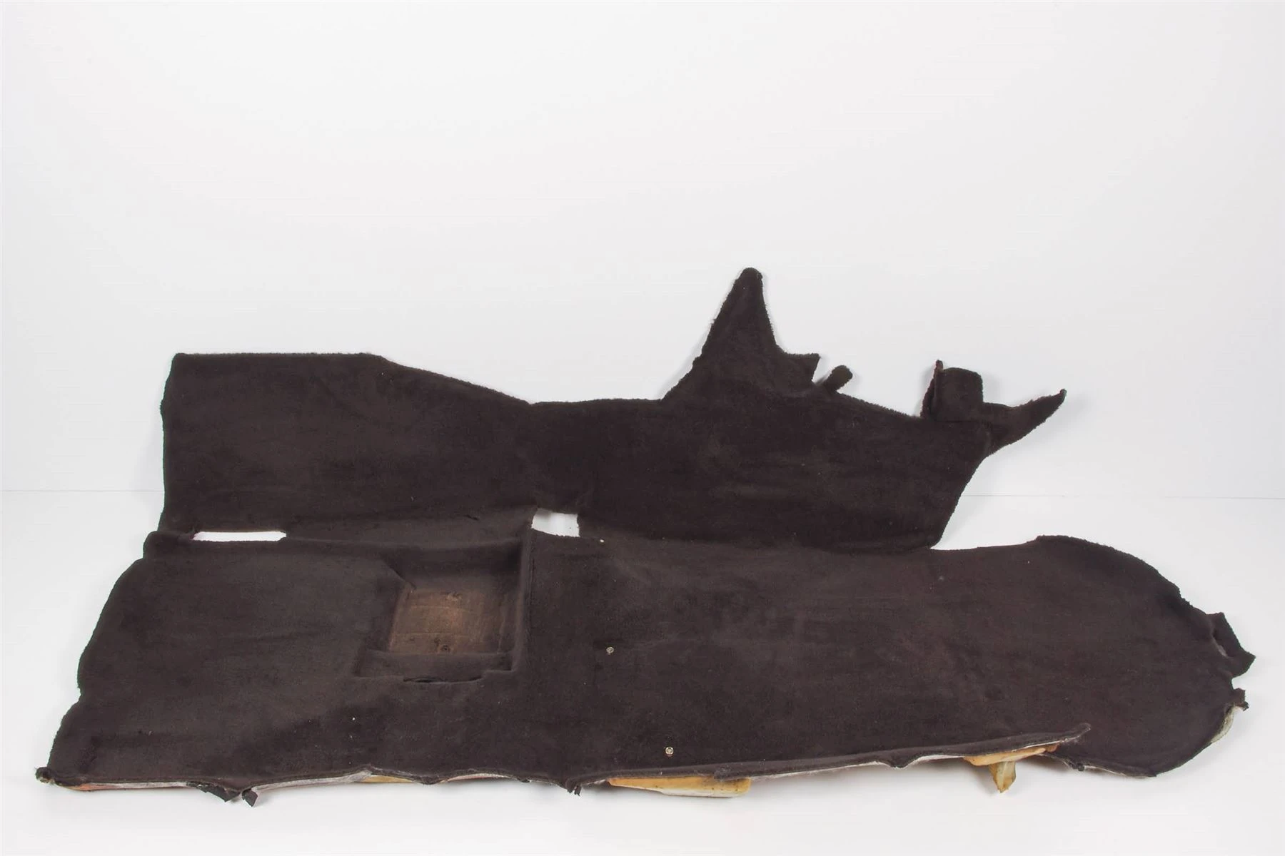 Mercedes 1296800240 Footwell Carpet Trim Panel - Front Right Black | R129 SL