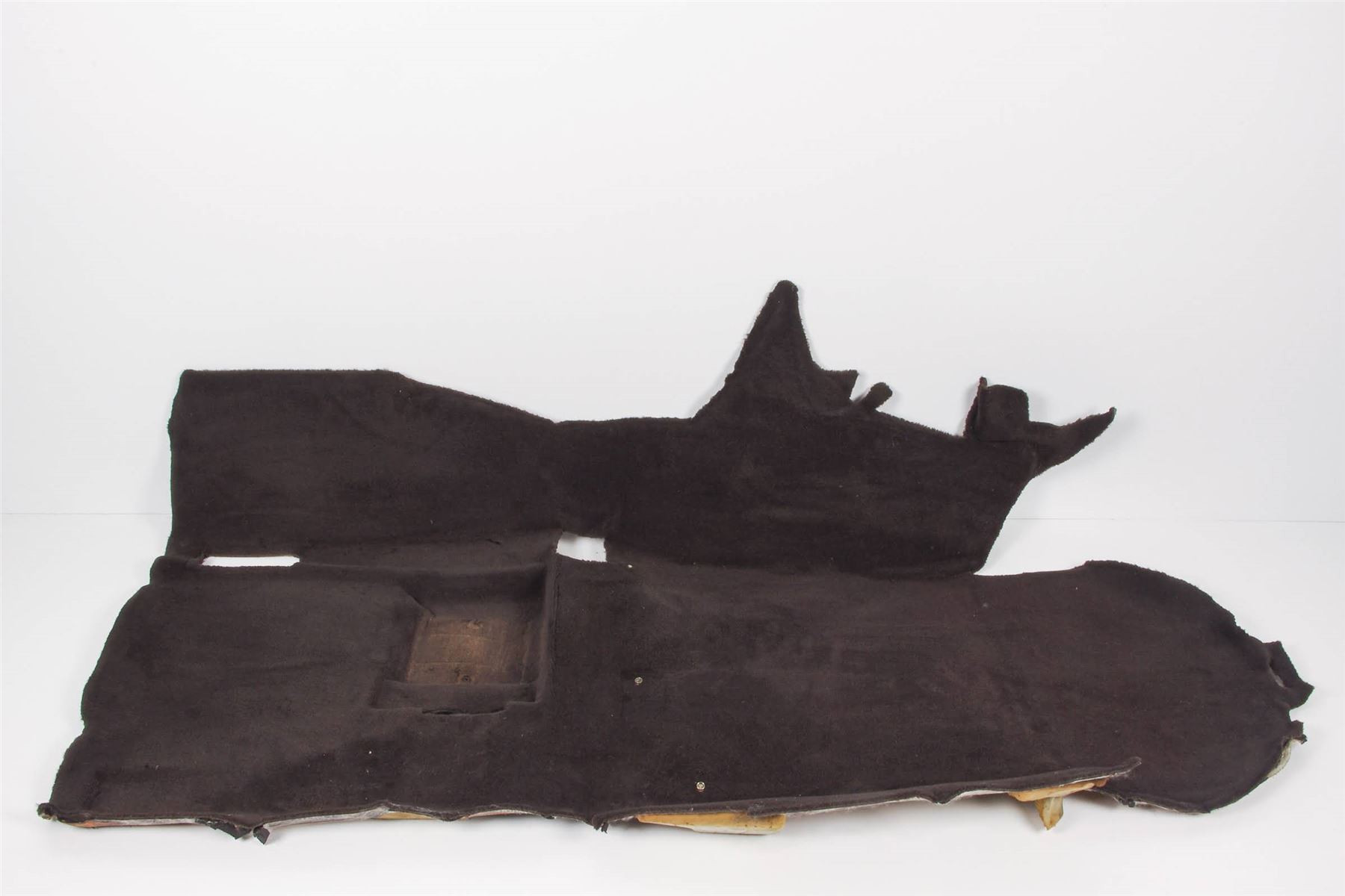 Mercedes 1296800240 Footwell Carpet Trim Panel - Front Right Black | R129 SL