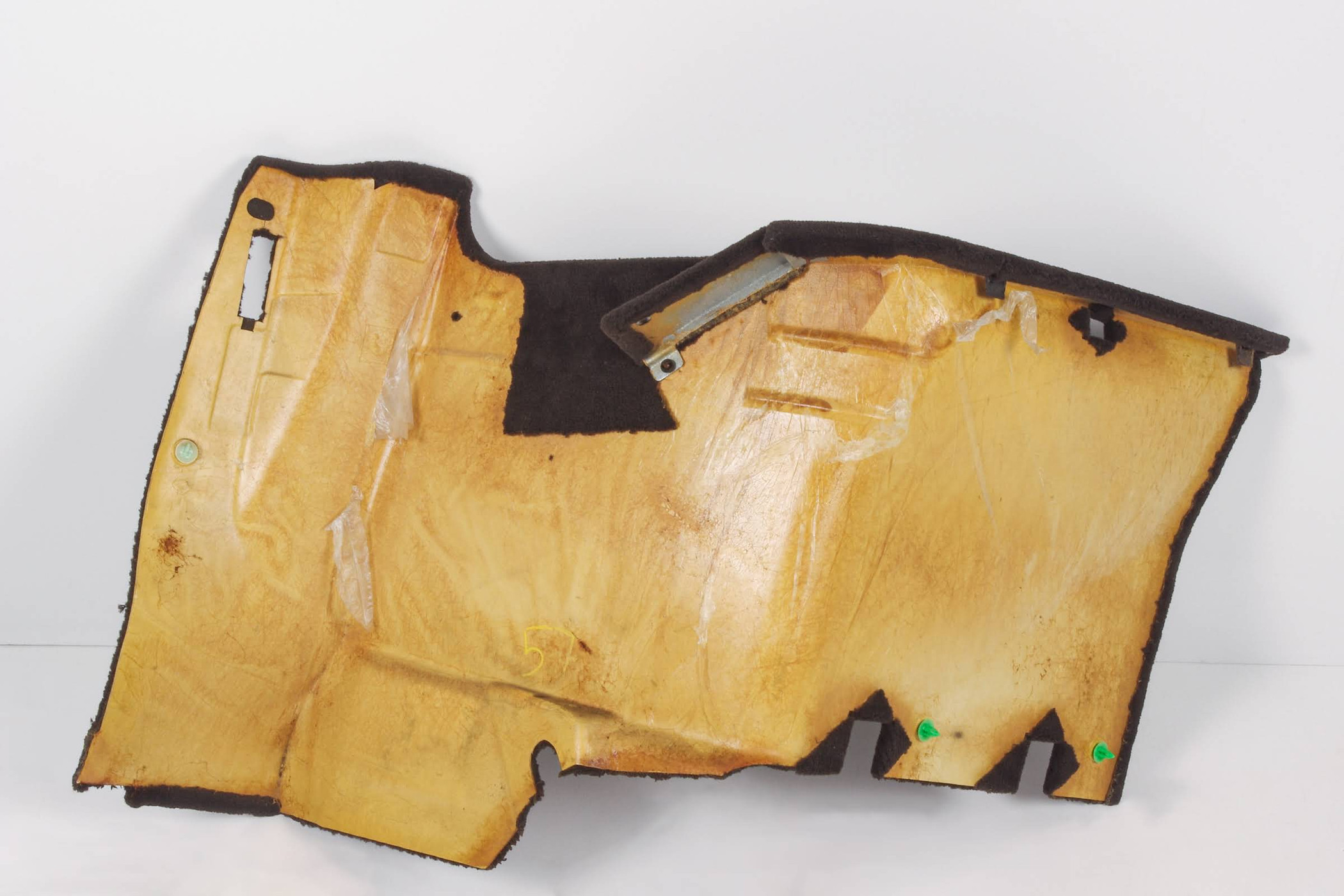 Mercedes 1296901941 Carpet Panel - Rear Left Black | R129 SL