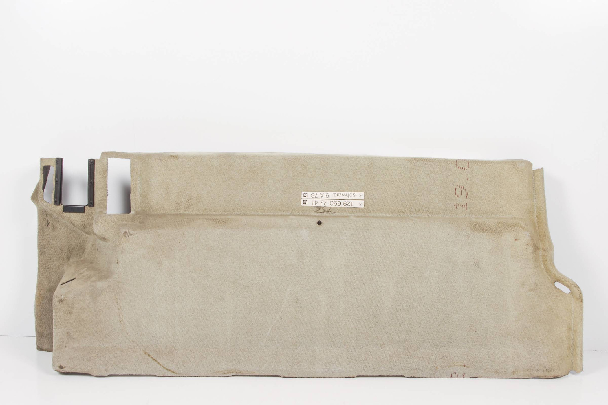 Mercedes 1296902241 Boot Carpet Panel - Black | R129 SL