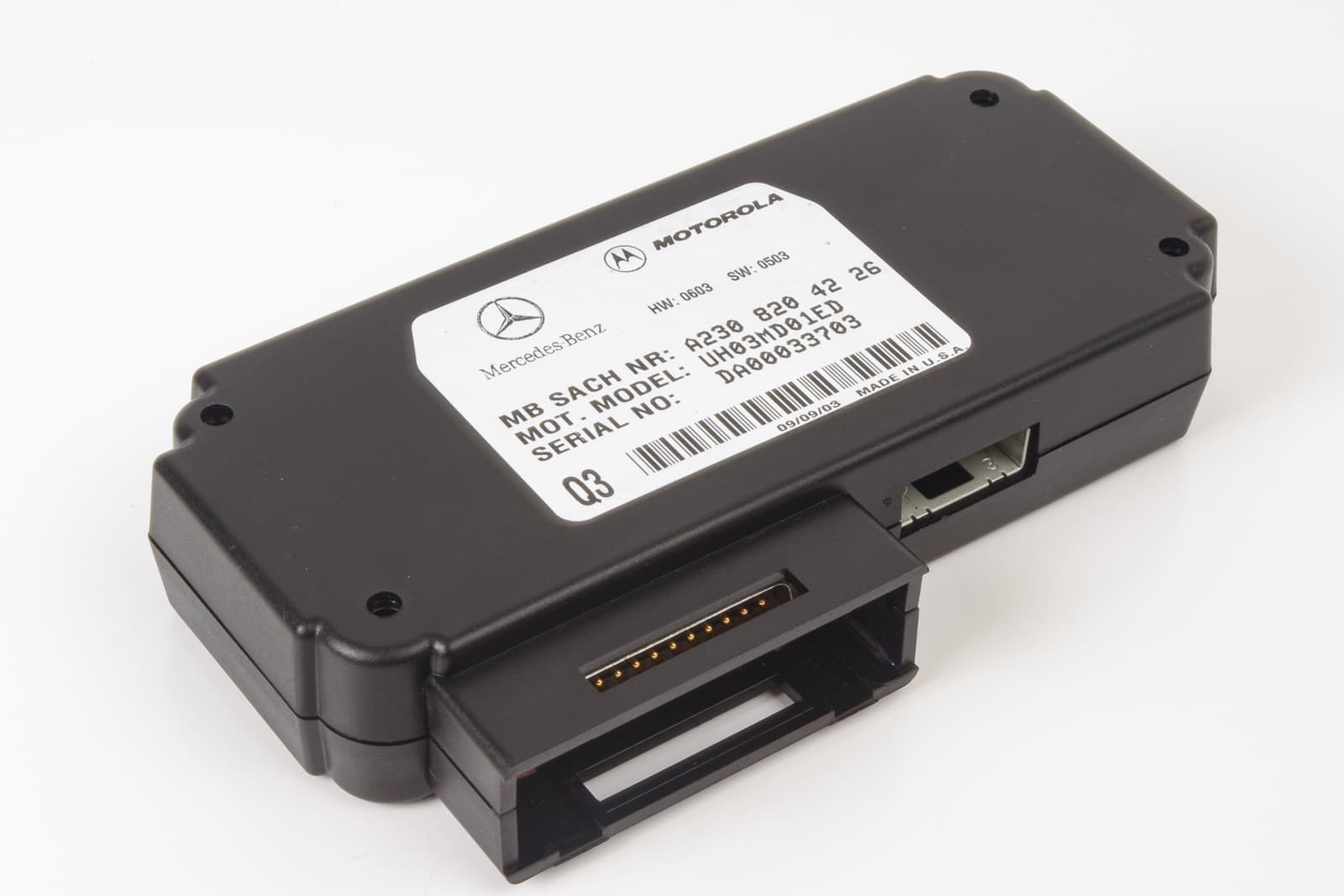 Mercedes 2308204226 Phone Control Unit | W163 M C199 R199 SLR W203 CL203 C...