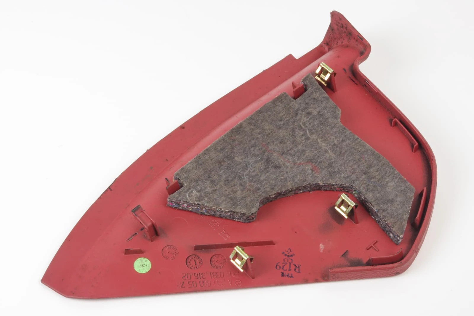 Mercedes 2306800578 Dashboard Panel - Left Red | R230 SL
