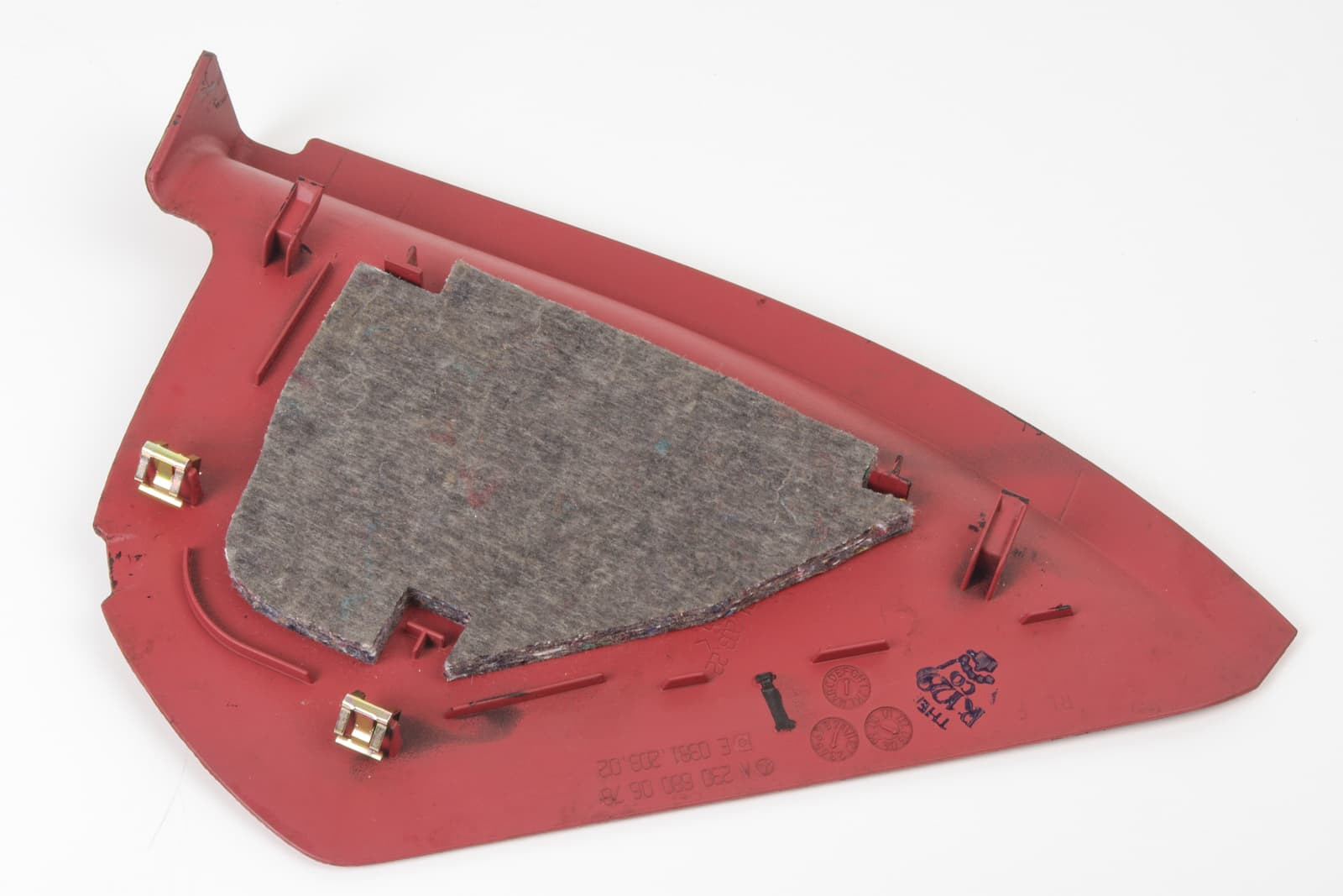 Mercedes 2306800678 Dashboard Panel - Right Red | R230 SL