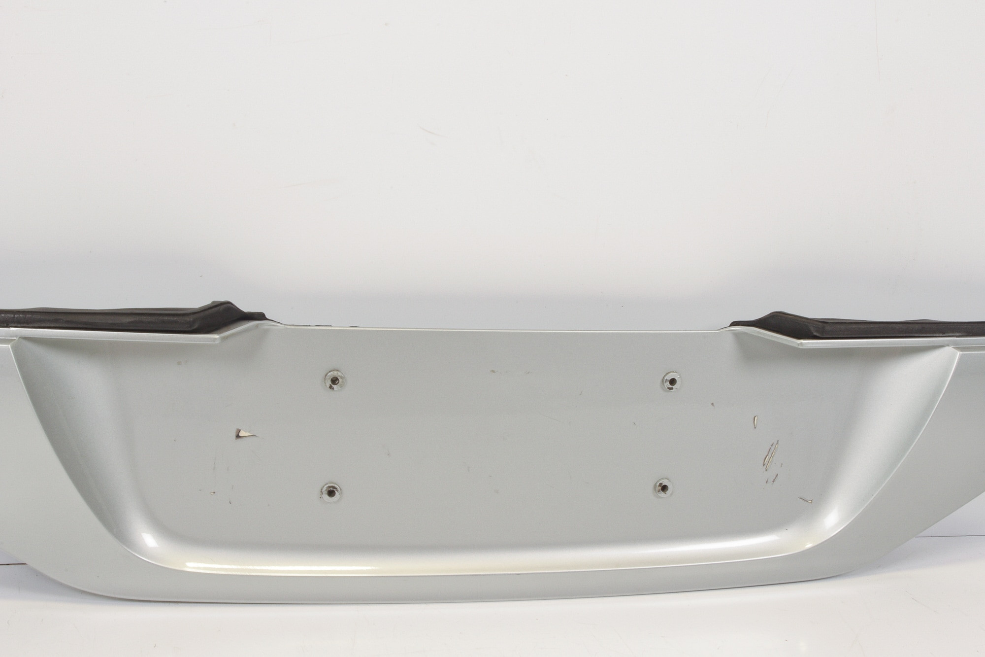 Mercedes 2307500037 Number Plate Plinth - Silver | R230 SL
