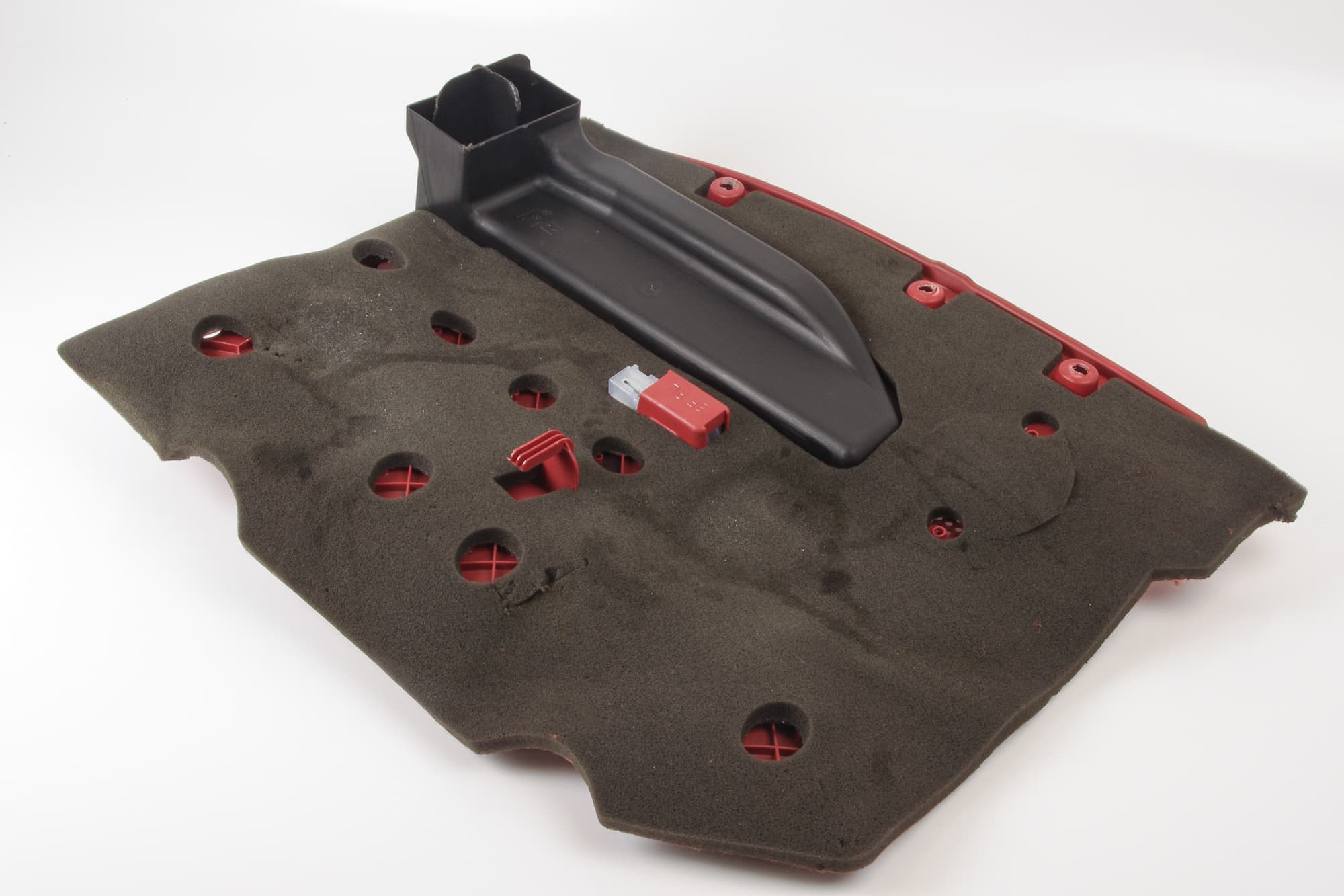 Mercedes 2306800739 Dashboard Lower Cover - Left Red | R230 SL