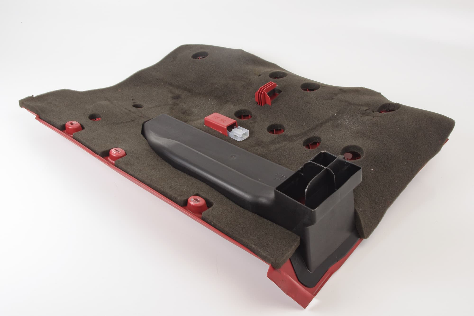 Mercedes 2306800739 Dashboard Lower Cover - Left Red | R230 SL