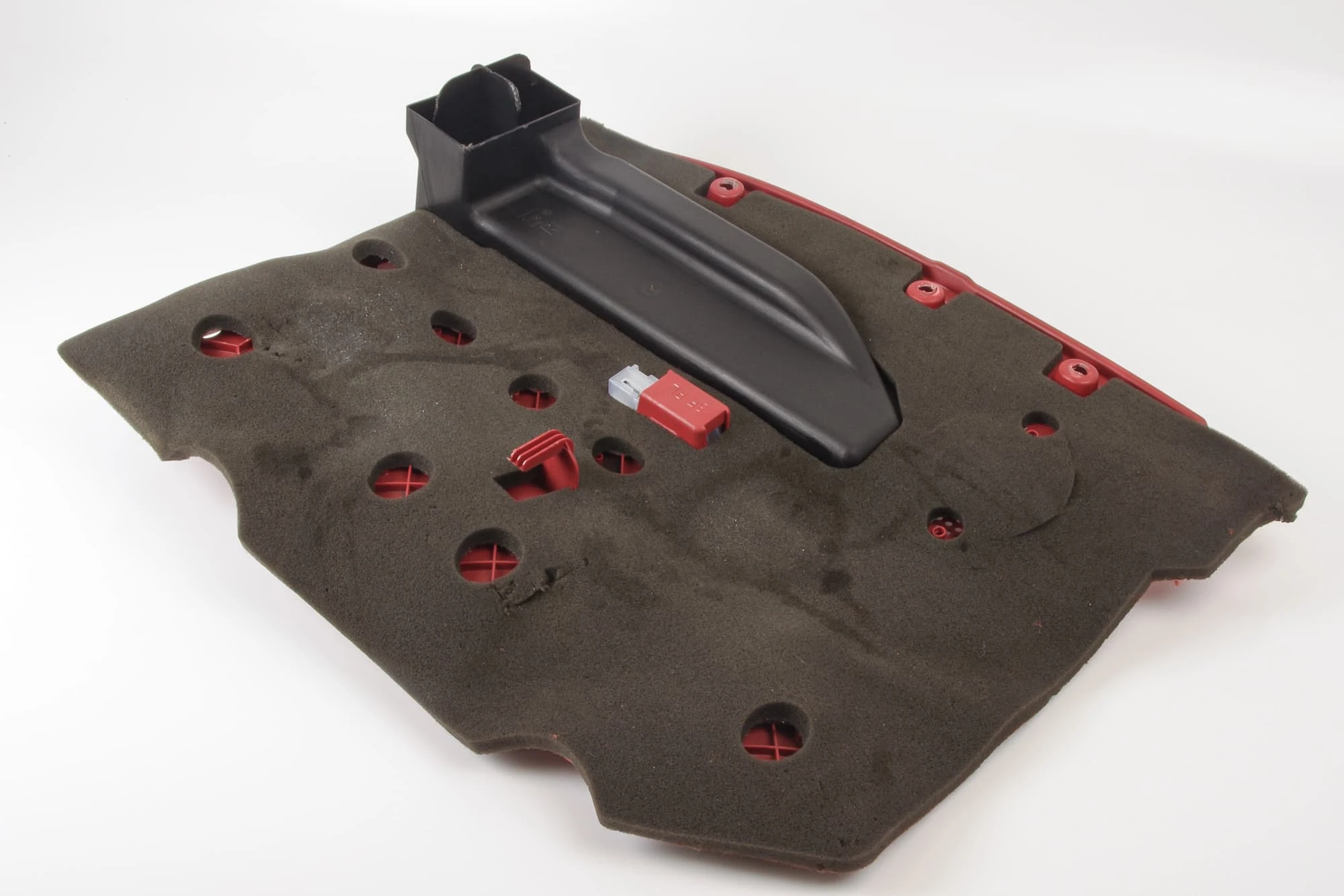 Mercedes 2306800739 Dashboard Lower Cover - Left Red | R230 SL