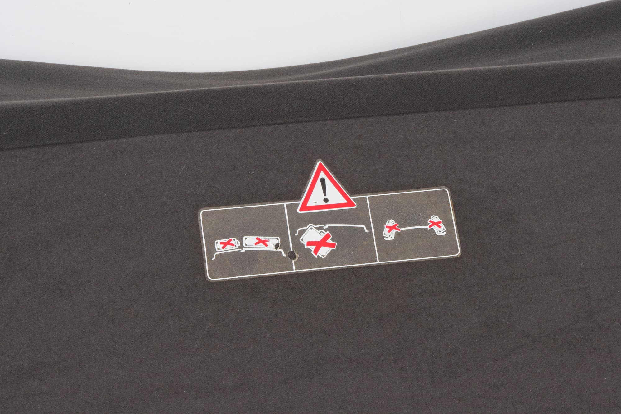 Mercedes 2306900065 Boot Luggage Partition - Grey | R230 SL