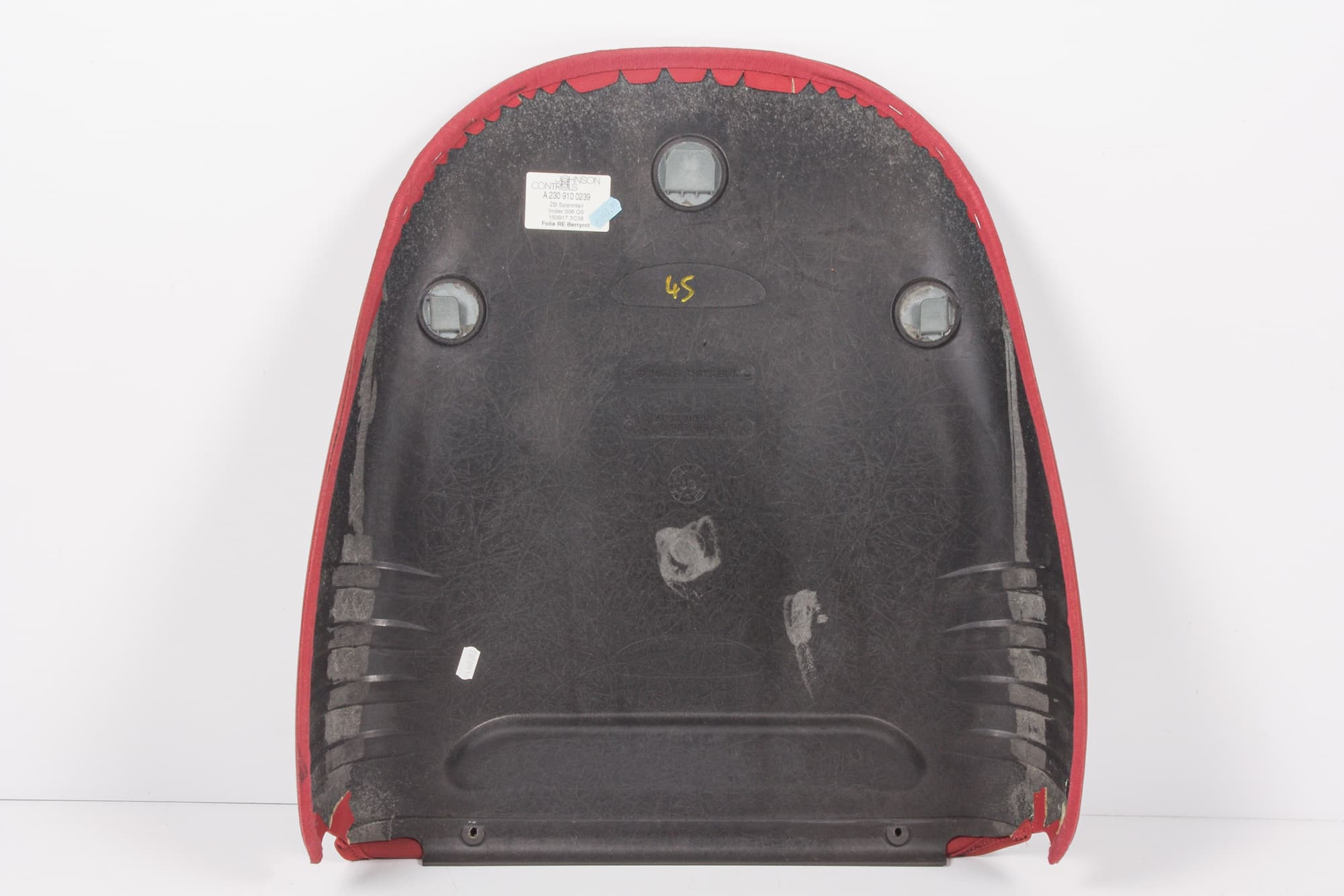 Mercedes 2309100239 Seat Backrest Panel - Right Red | R230 SL