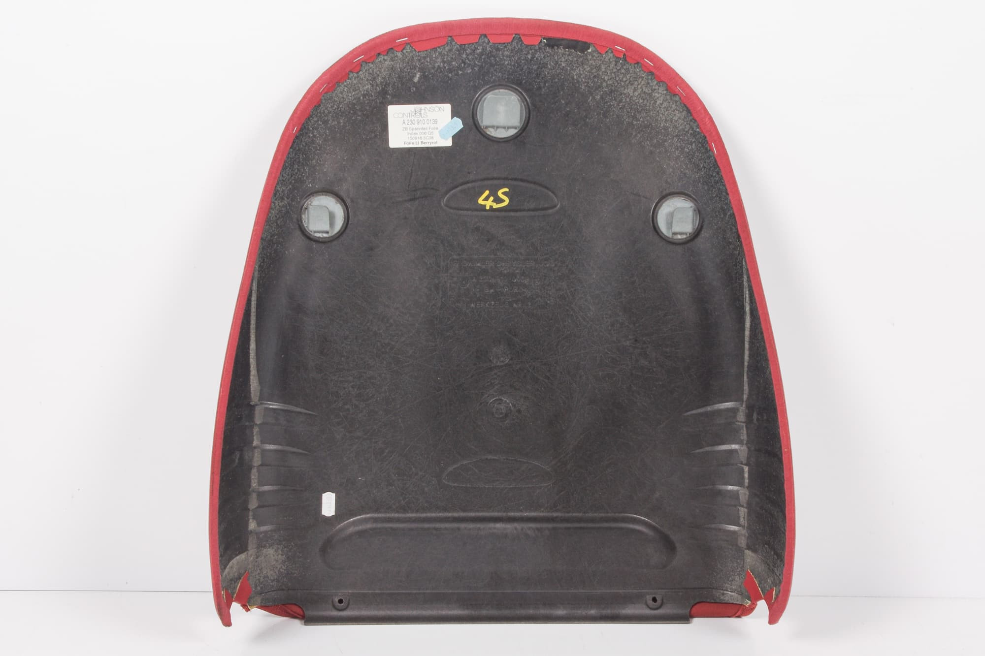 Mercedes 2309100139 Seat Backrest Panel - Rear Red | R230 SL