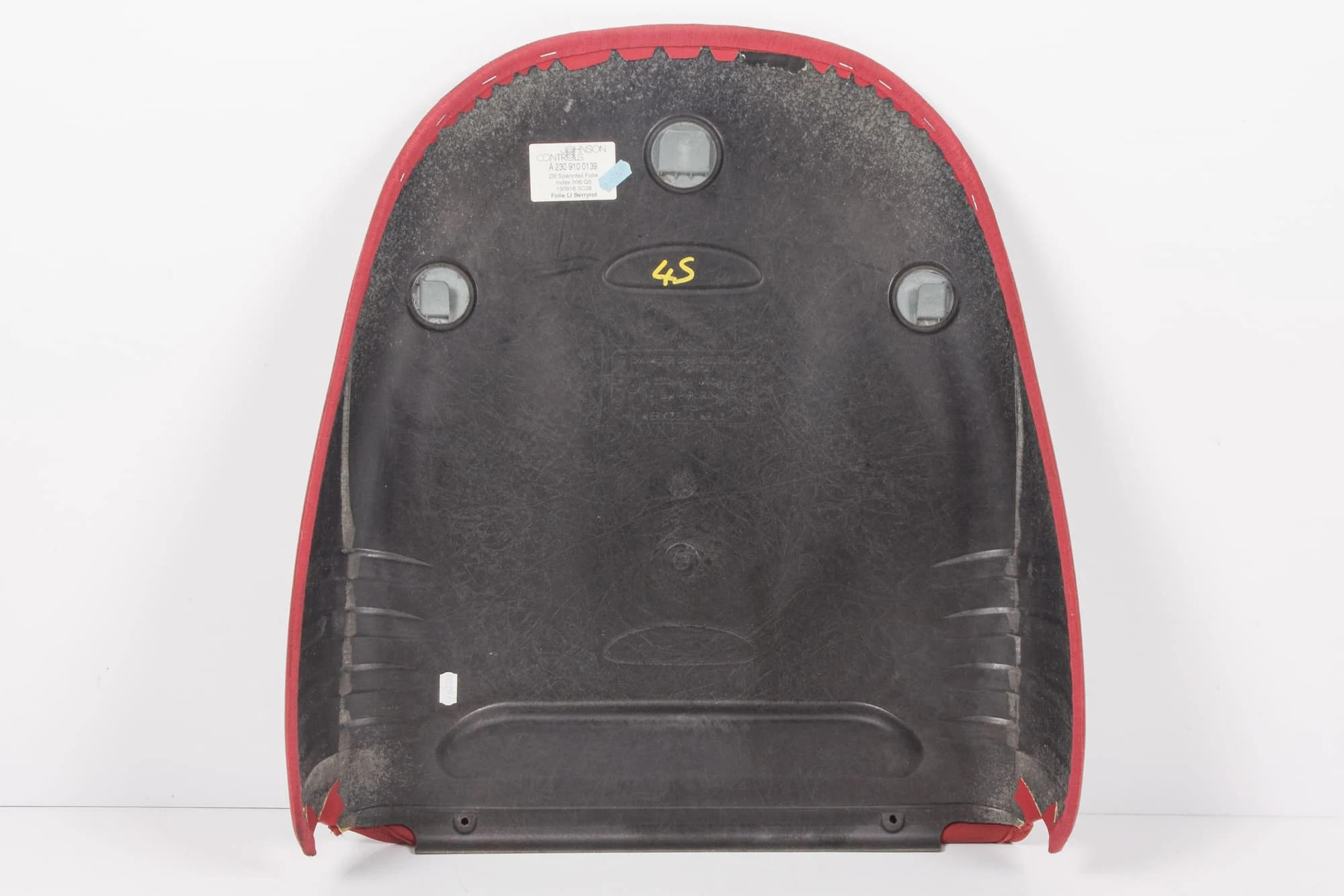 Mercedes 2309100139 Seat Backrest Panel - Rear Red | R230 SL
